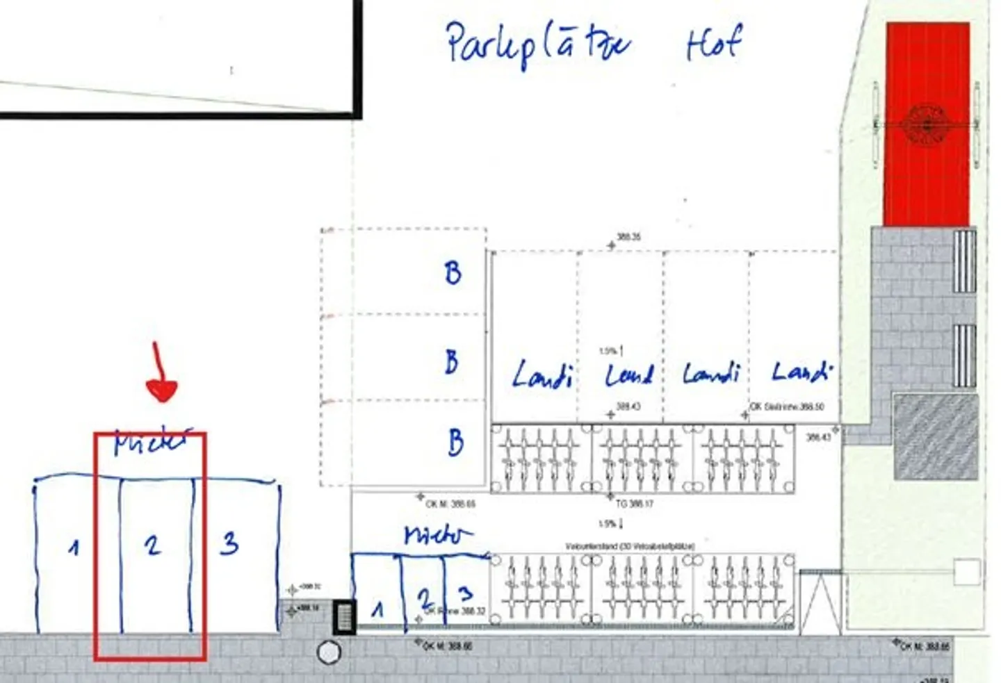 Place de parking extérieur à louer - Photo 3 sur 3