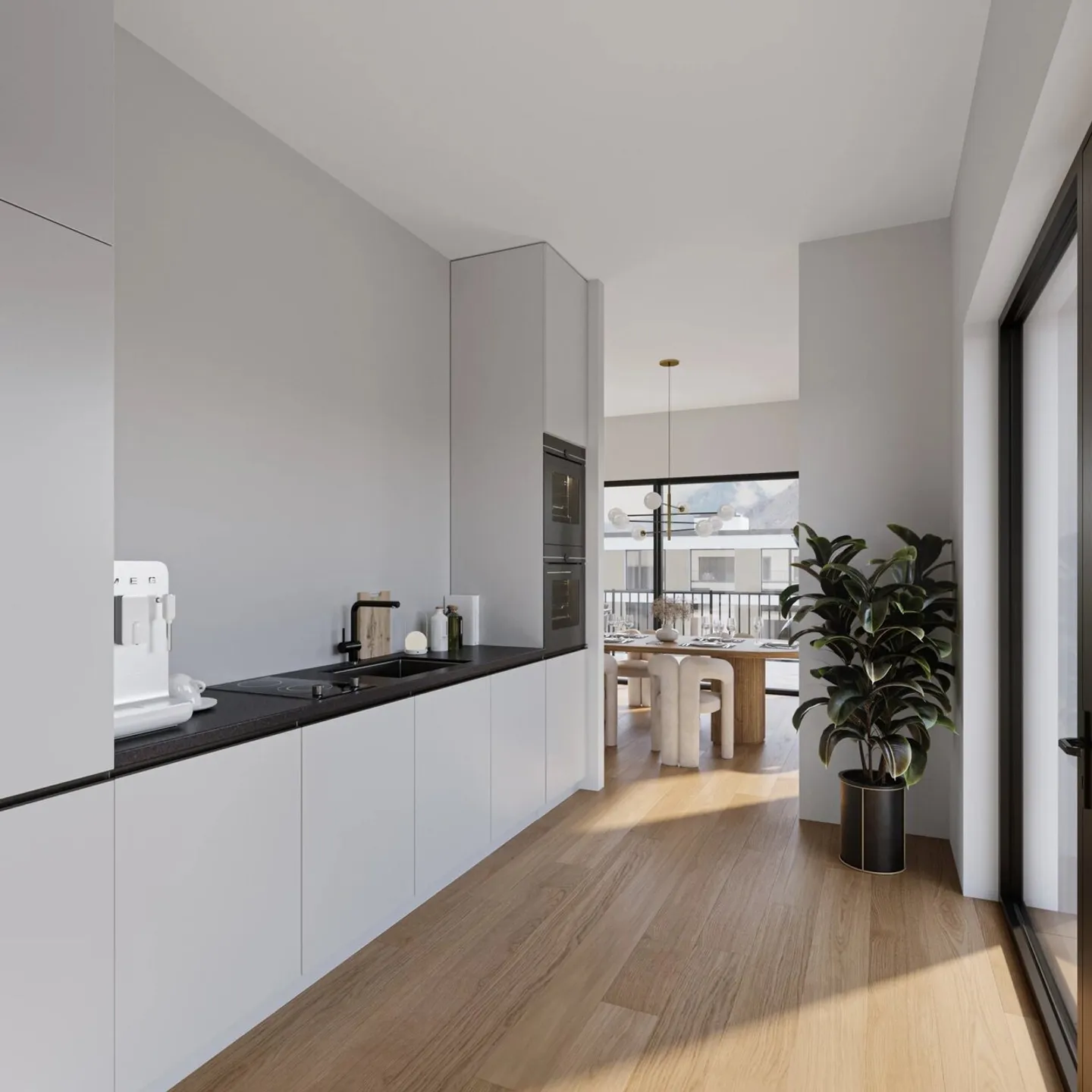 3,5-Zimmer-Penthouse-Wohnung zu verkaufen in Monthey - Foto 5 von 11