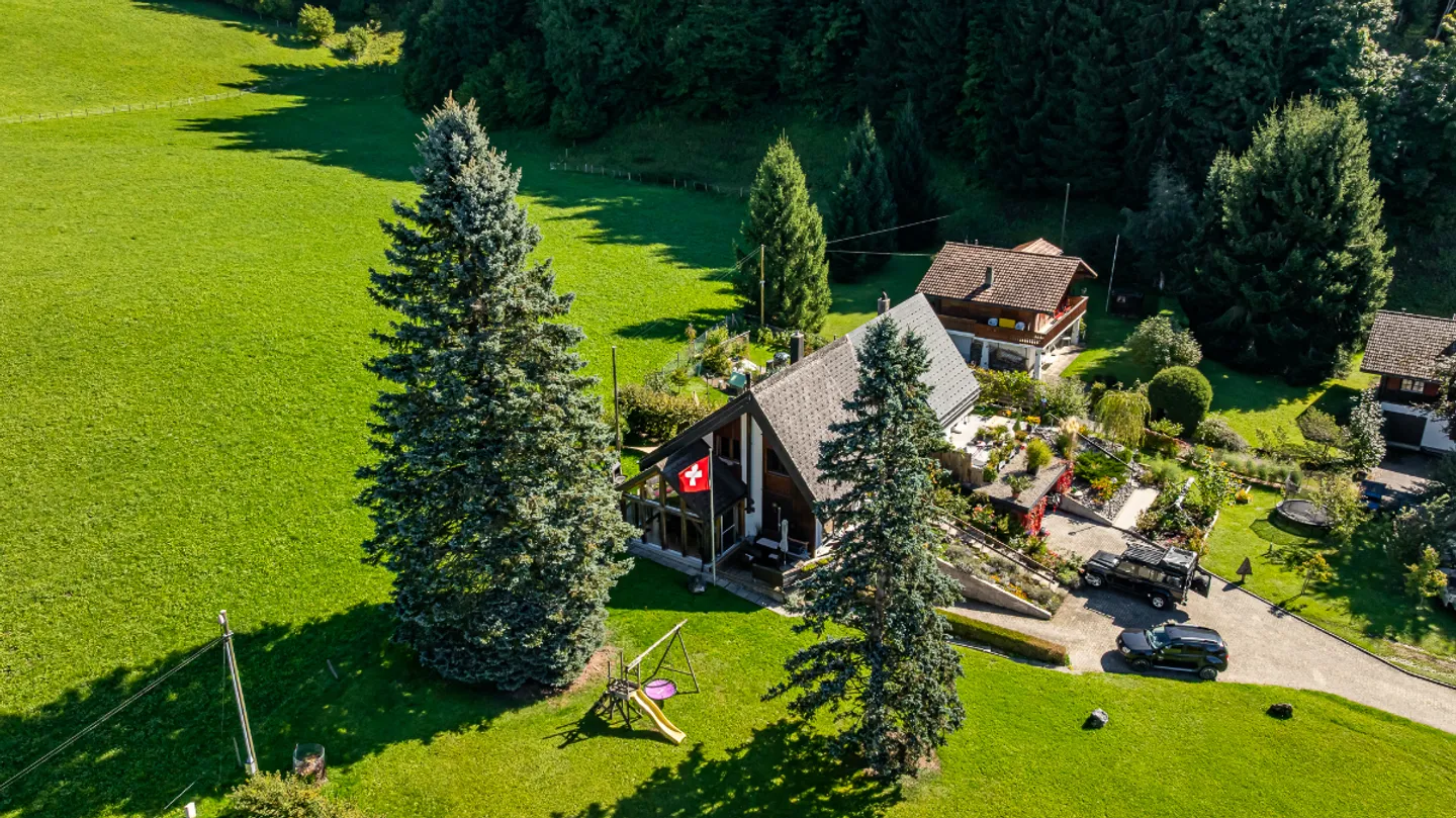 Maison jumelée à Charmey : la nature comme voisine - Photo 3 sur 12
