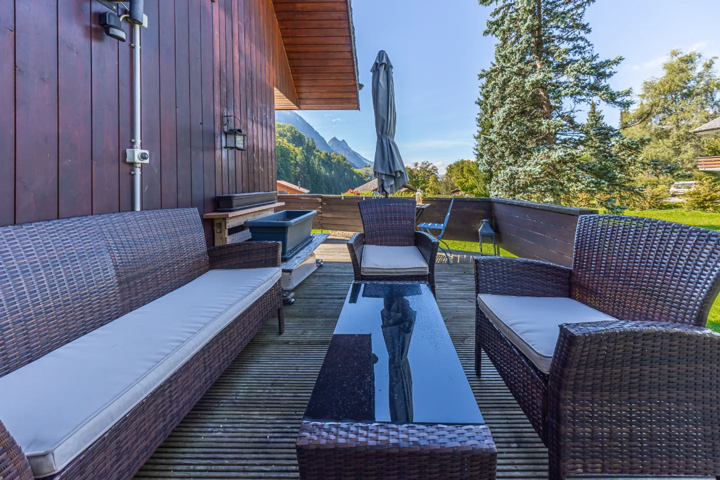 Maison jumelée à Charmey : la nature comme voisine - Photo 5 sur 12