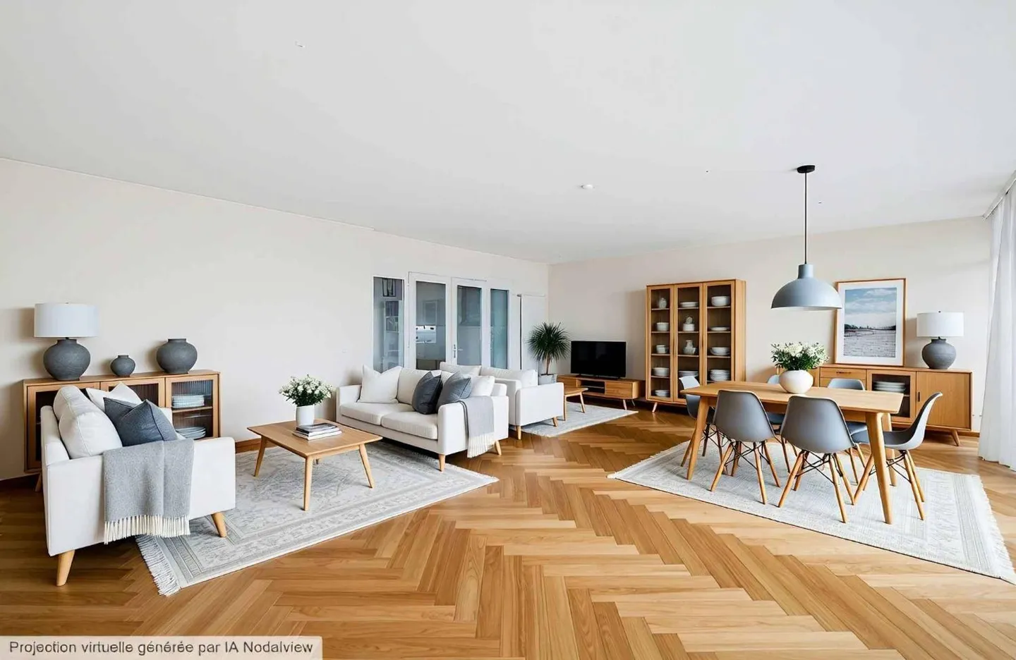 Spacious 7-room apartment on the top floor in Budé - Photo 4 of 12
