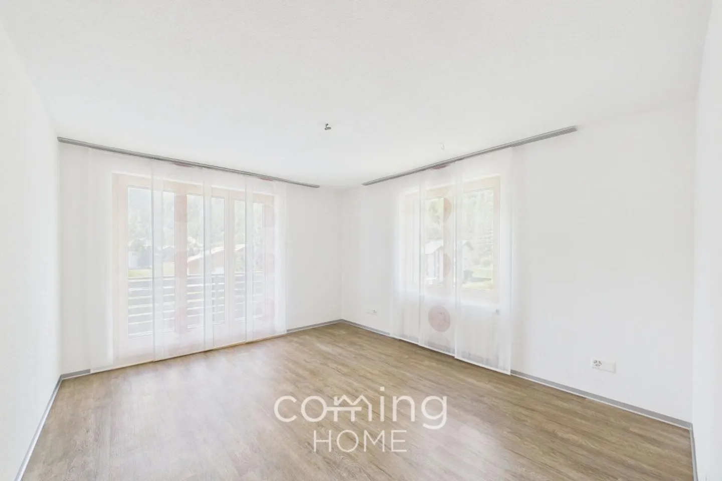 Geräumige Wohnung mit Bergblick - Foto 8 von 12