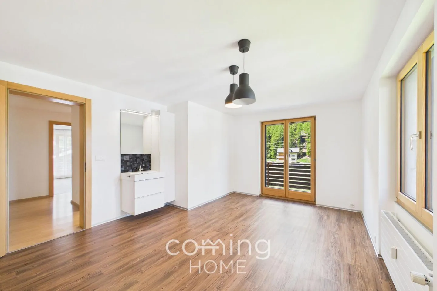 Geräumige Wohnung mit Bergblick - Foto 10 von 12
