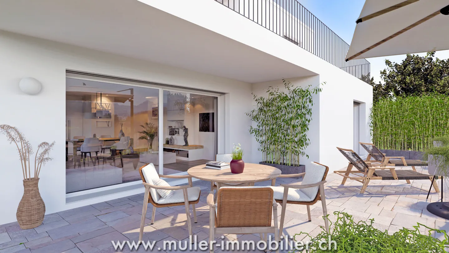 Last new apartment available - 3 rooms with terrace & gardens - Photo 1 of 10