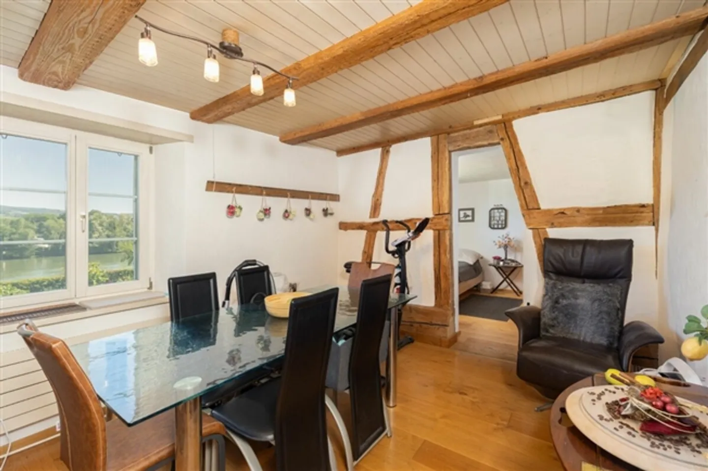 Beaucoup de charme avec vue sur le Rhin et paradis de jardin - Photo 3 sur 7