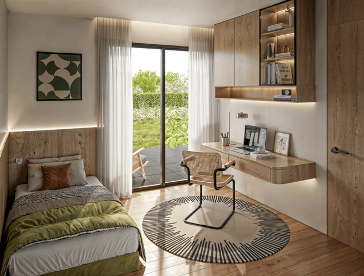 5.5 Maisonette with two terraces Birrhard - Photo 9 of 13