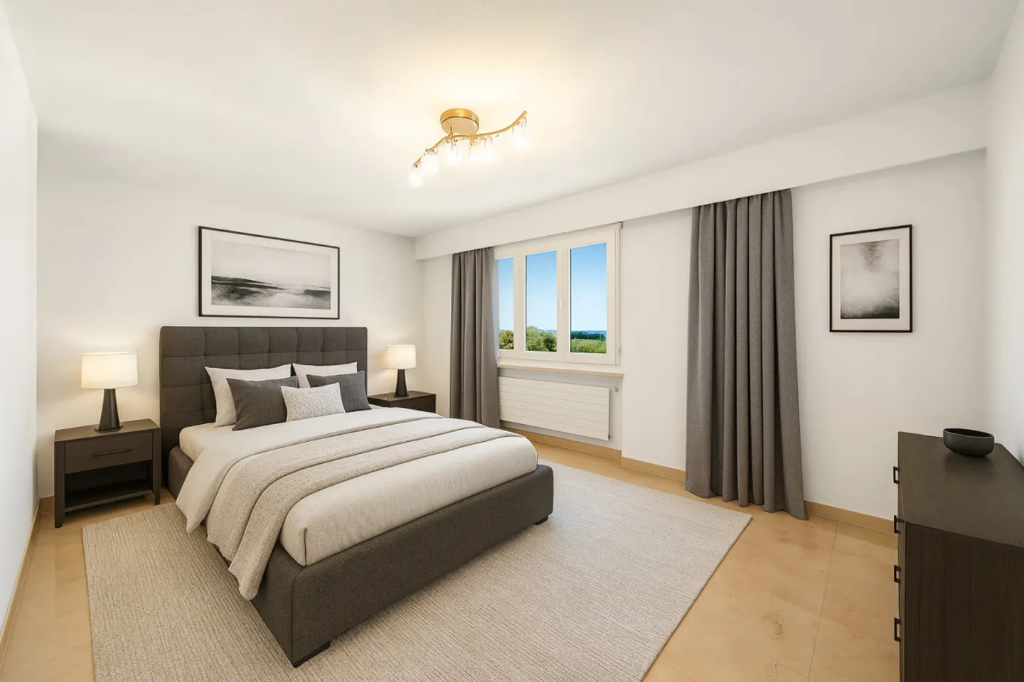 4,5 Zimmer mit vollständigem Marmor - 2 MONATE GRATIS* - Photo 3 sur 7