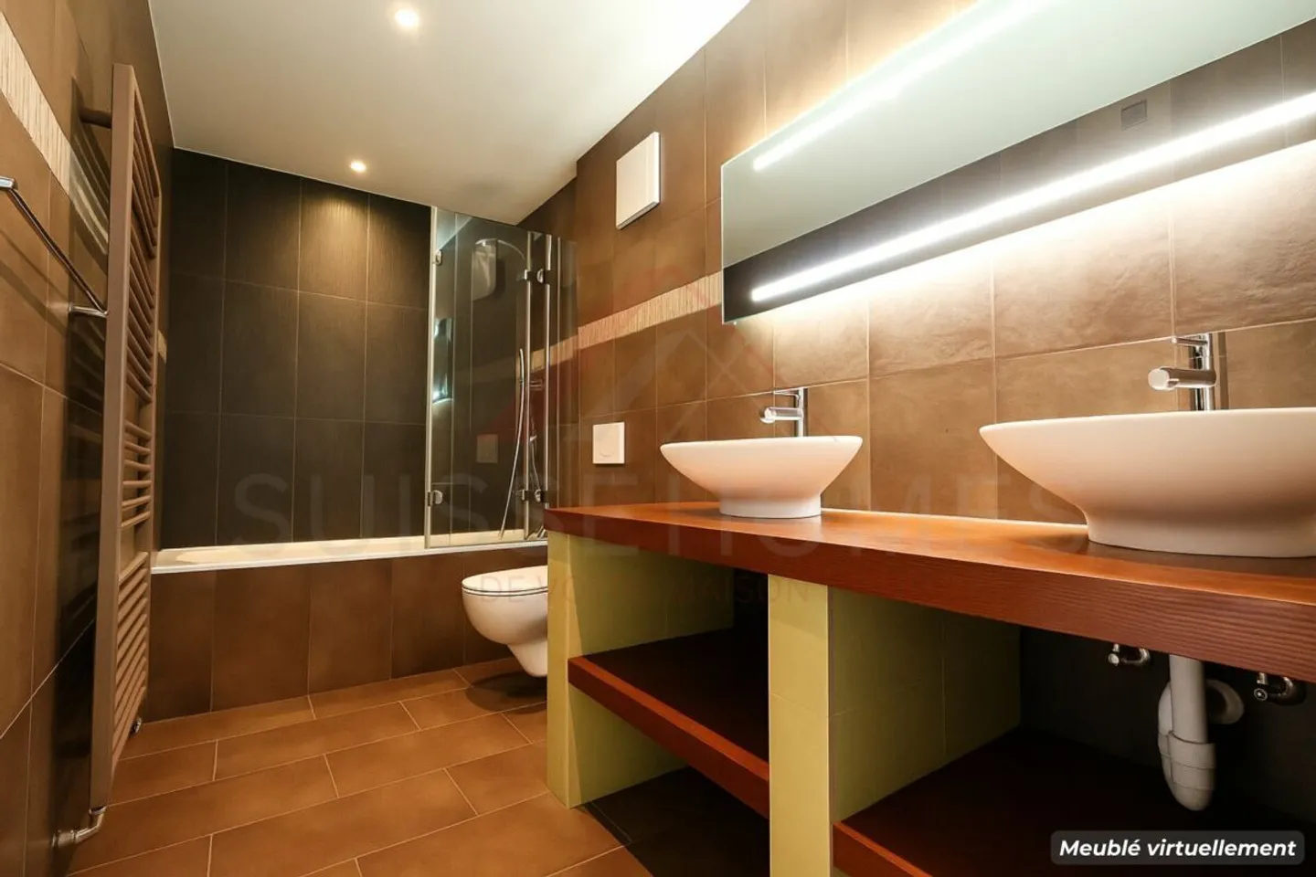 Außergewöhnliche Villa in Chernex - Panoramablick auf den Genfersee und die Alpen - Foto 9 von 14