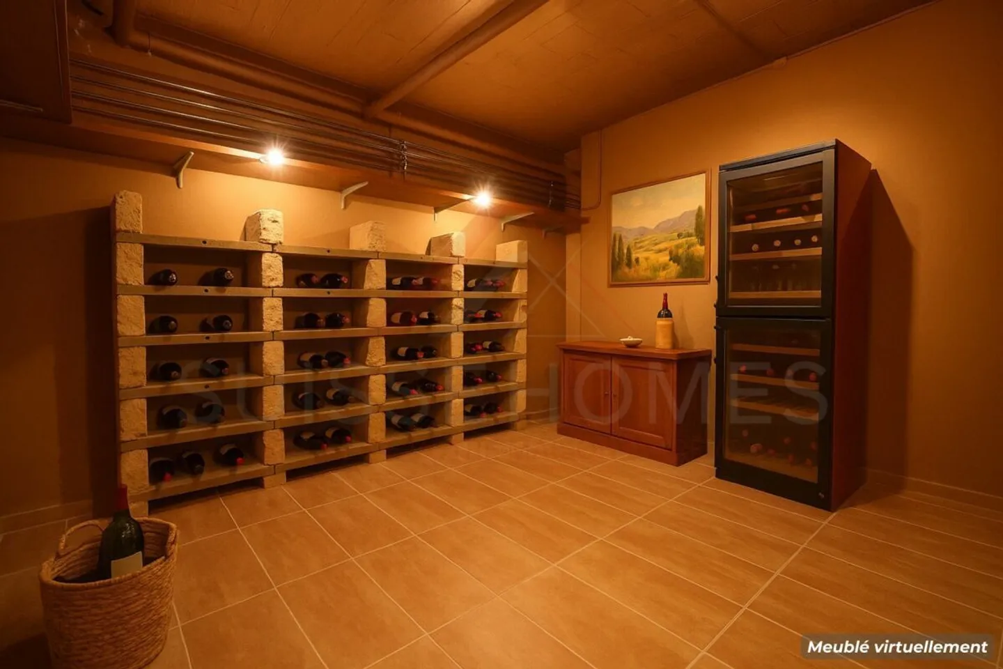 Außergewöhnliche Villa in Chernex - Panoramablick auf den Genfersee und die Alpen - Foto 10 von 14