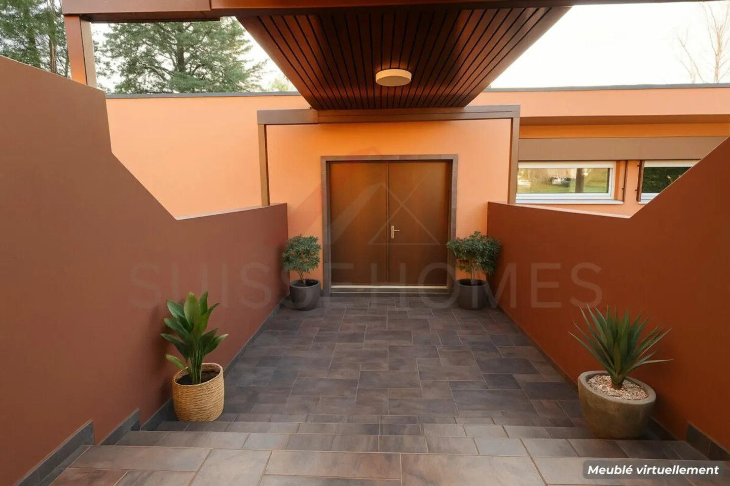 Außergewöhnliche Villa in Chernex - Panoramablick auf den Genfersee und die Alpen - Foto 11 von 14