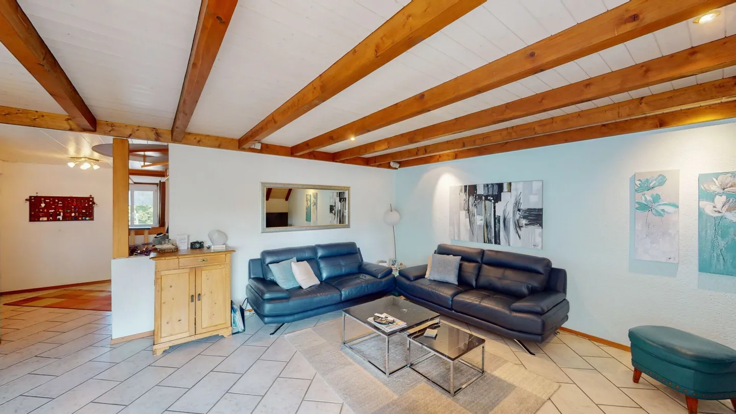 Appartamento mansardato 4½ locali su due piani con balcone - Foto 4 di 12