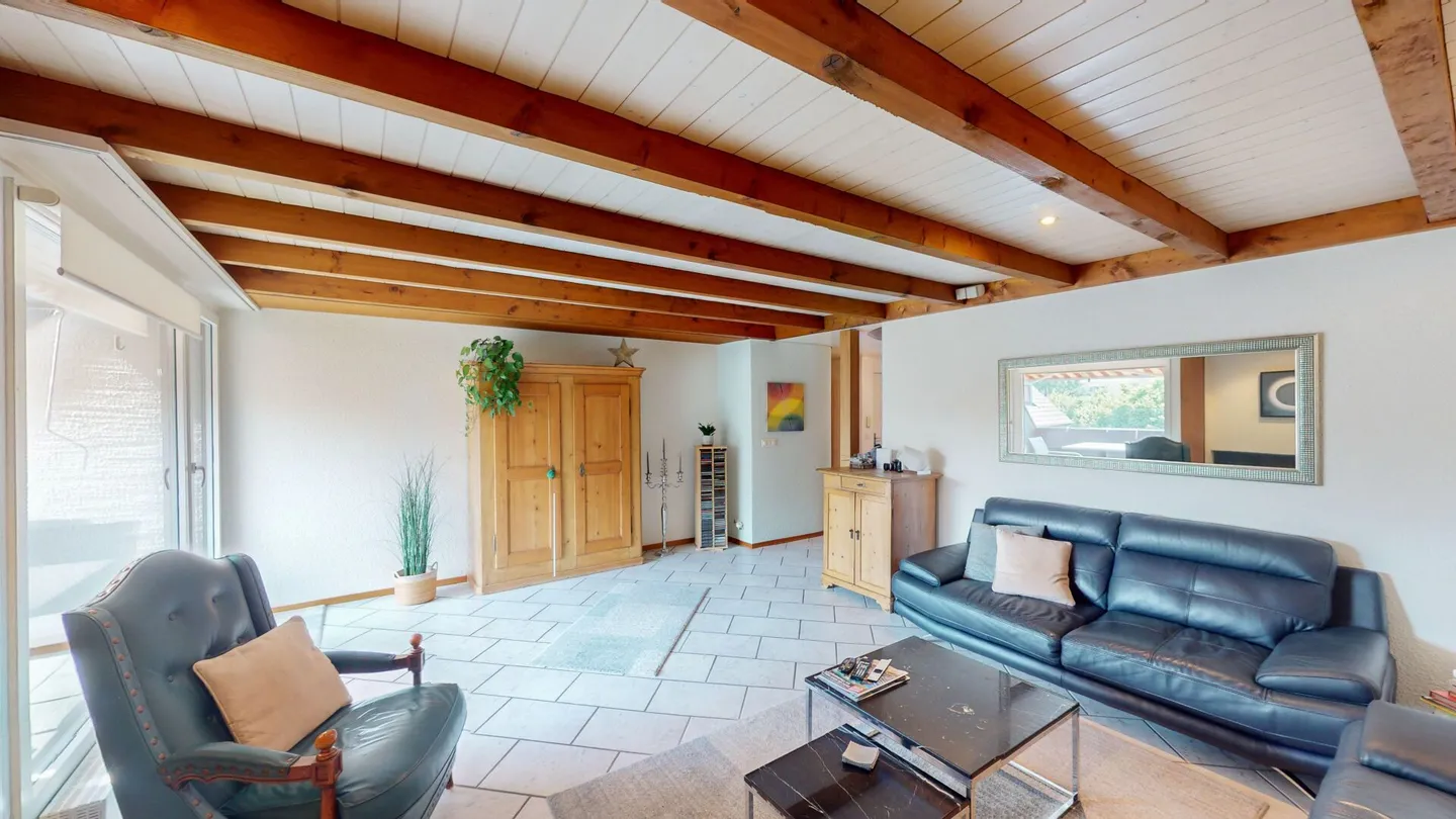 Appartamento mansardato 4½ locali su due piani con balcone - Foto 6 di 12