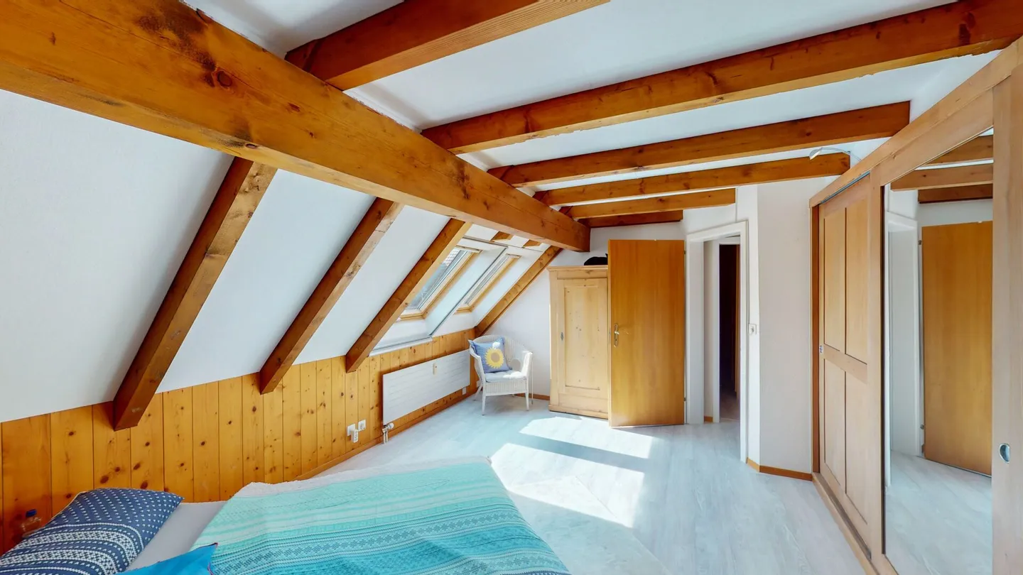 Appartamento mansardato 4½ locali su due piani con balcone - Foto 12 di 12