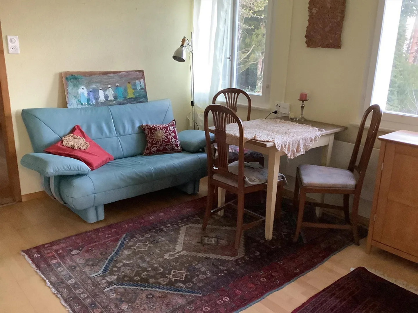 Carino appartamento giardino arredato di 1,5 stanze - Foto 2 di 10