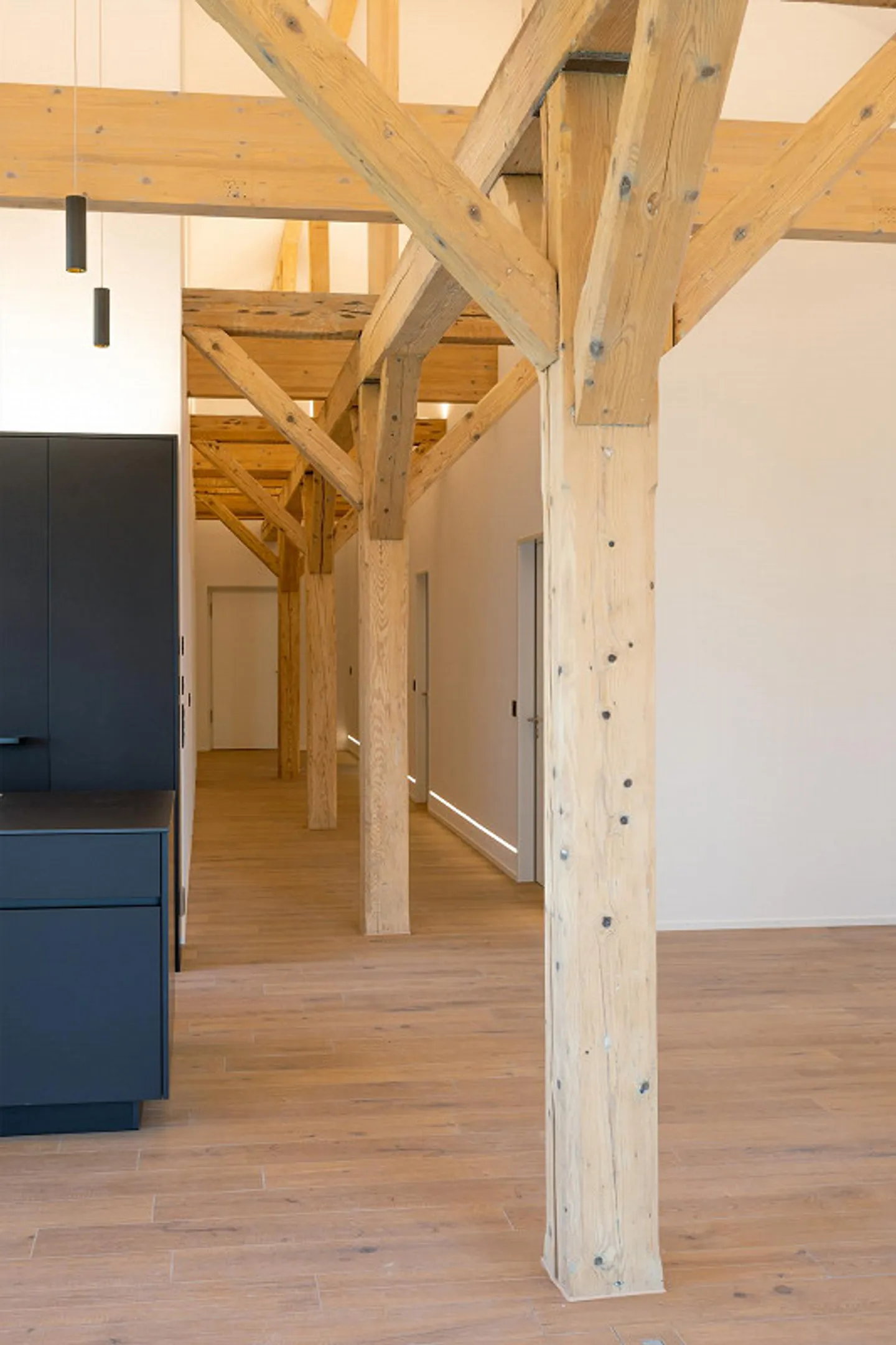 Vivere moderno in campagna, appartamento loft di 5,5 stanze in una vecchia fabbrica - Foto 4 di 12