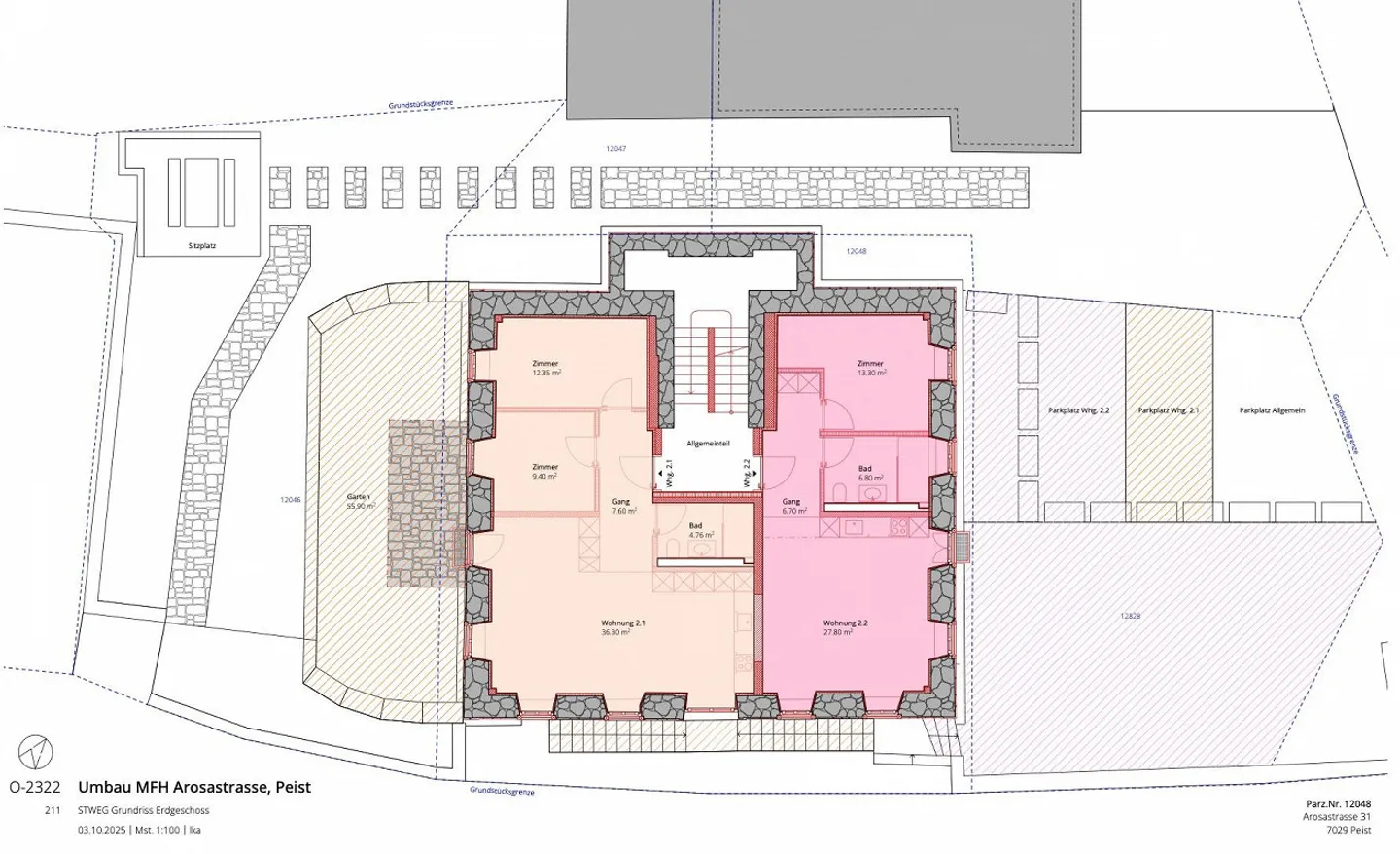 First rental 3 1/2 room apartment in Peist - Photo 17 of 17