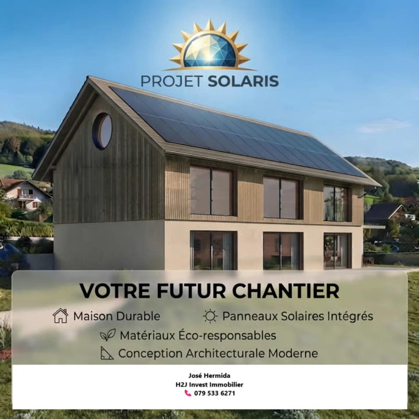 Villa indépendante énergétiquement et modulable selon besoin - Photo 1 sur 6