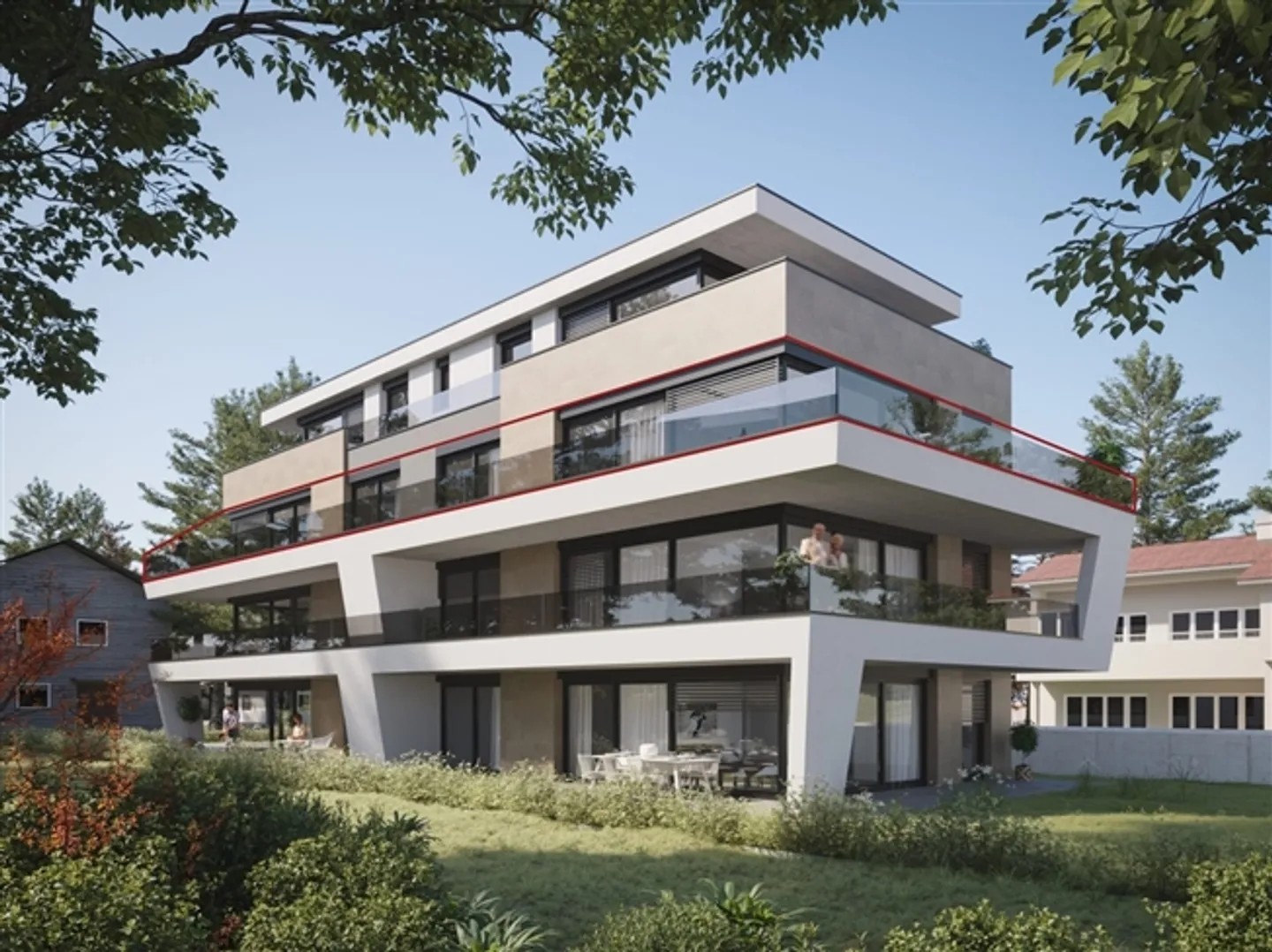 Première occupation appartement lumineux de 5,5 pièces à Mellingen - Photo 4 sur 13