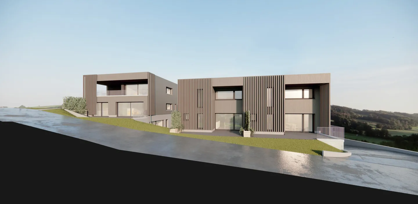 St-Aubin, for sale, semi-detached villa of 148 m2, land of 375 m2 - Photo 1 of 7