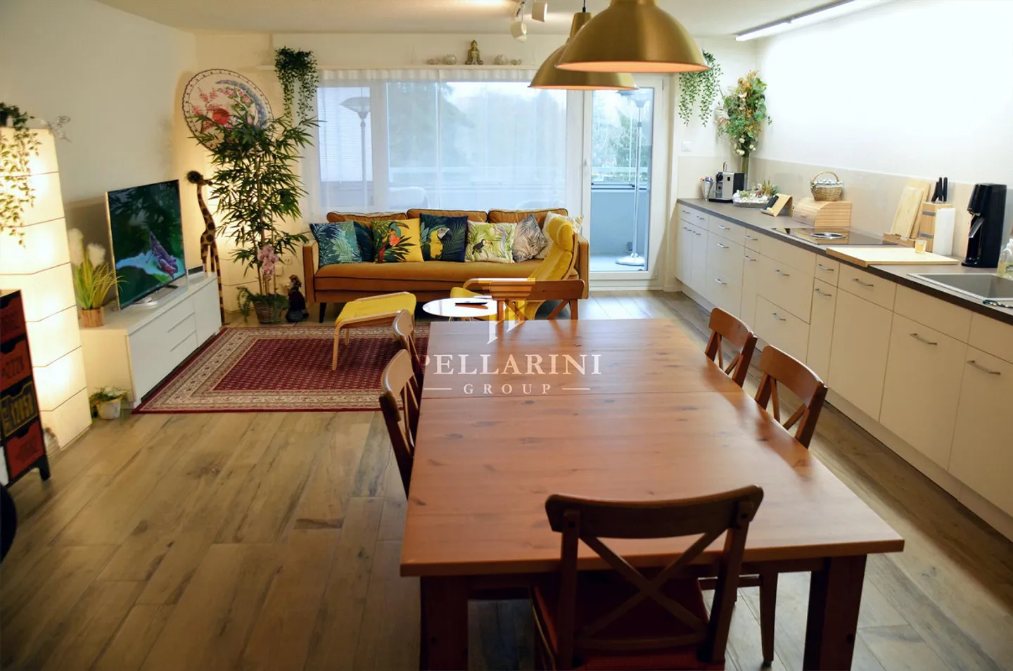Appartement moderne et lumineux de 3 pièces - Photo 2 sur 9