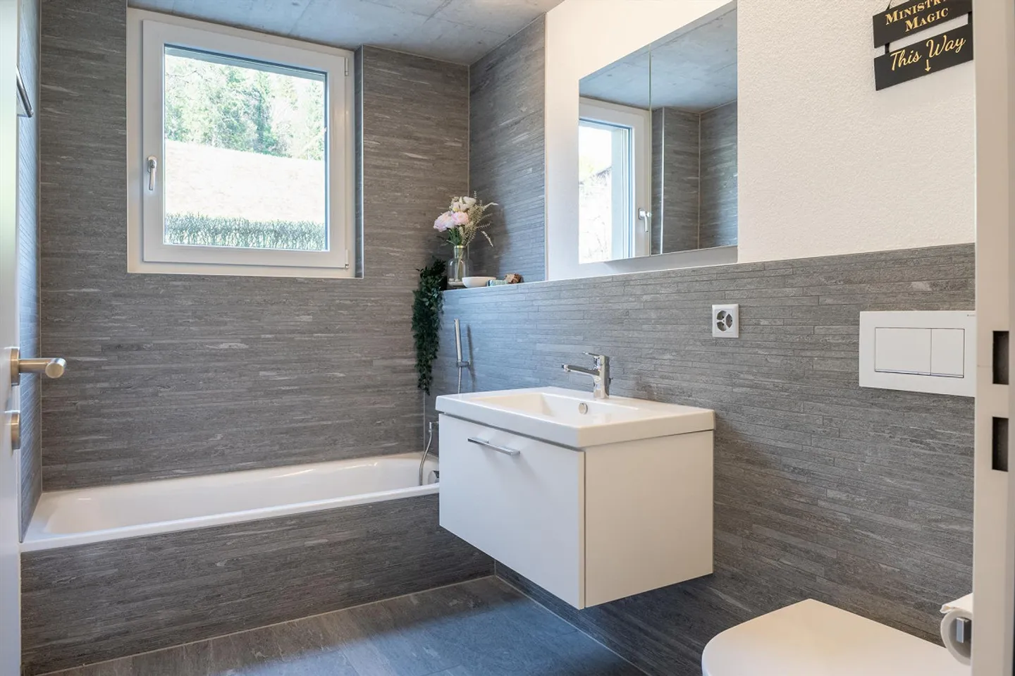 Appartement de jardin 3,5 pièces dans un emplacement idyllique dans la région de Linth - Photo 7 sur 12