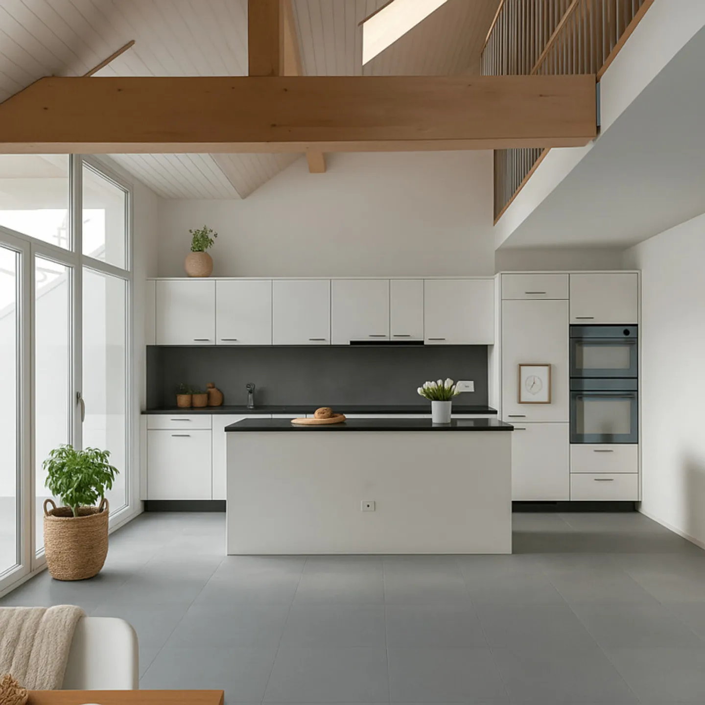 Like-new, spacious 4.5 room apartment with gallery - Photo 2 of 6