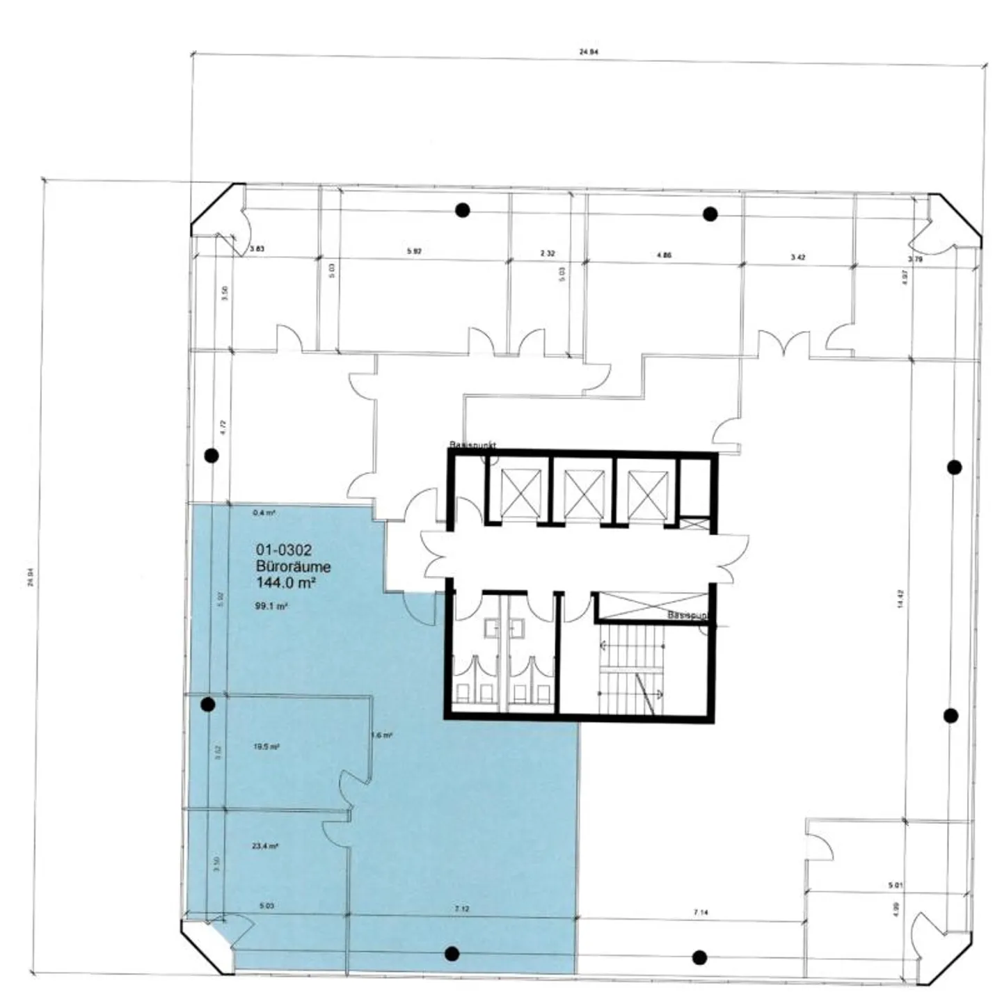 Last furnished office immediately available 144 m2, many parking spaces... - Photo 8 of 10