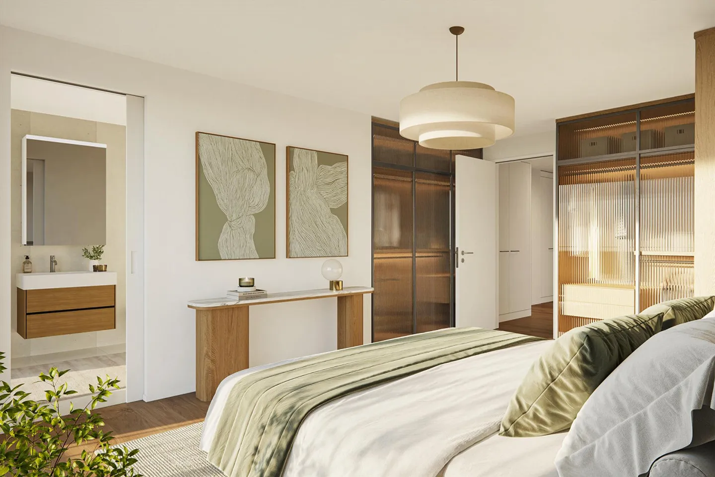 Moderne Wohnung in Zürich - Foto 3 von 4