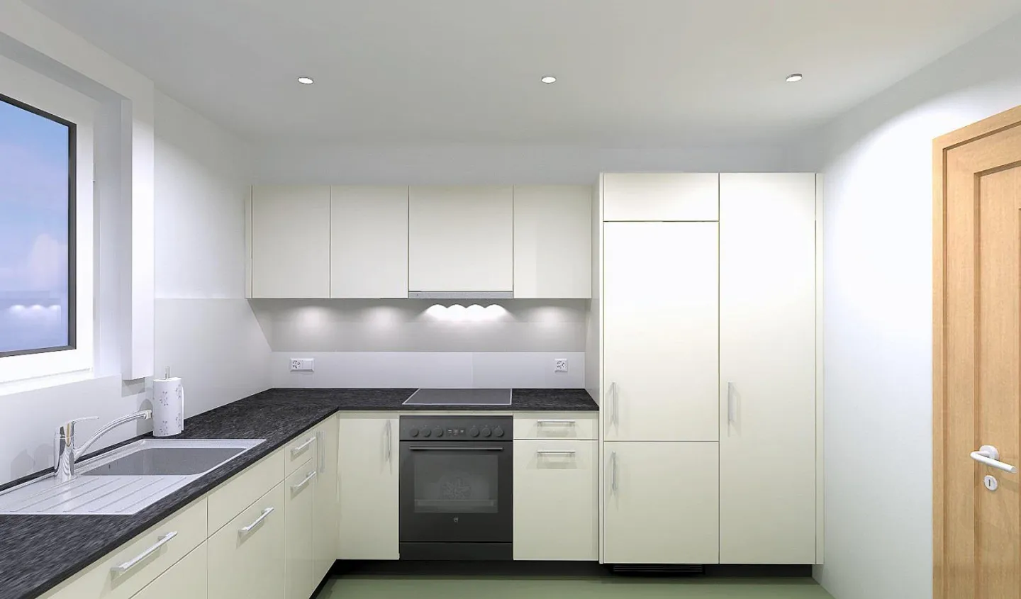 Quiet 4.5 Room City Apartment with Living Kitchen in the Sömmerli District - Photo 6 of 14