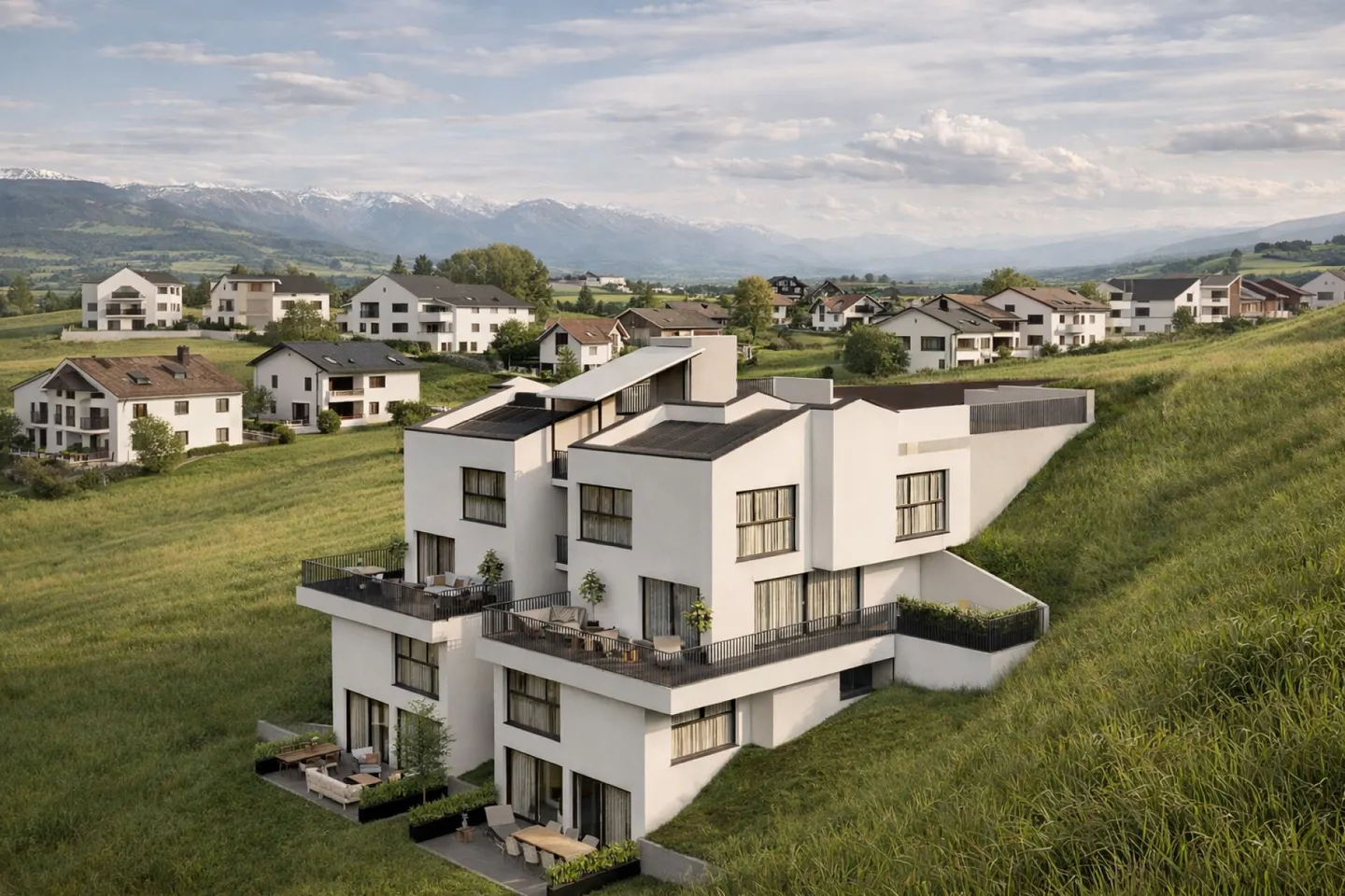 4 Duplex-Villen - Foto 1 von 9