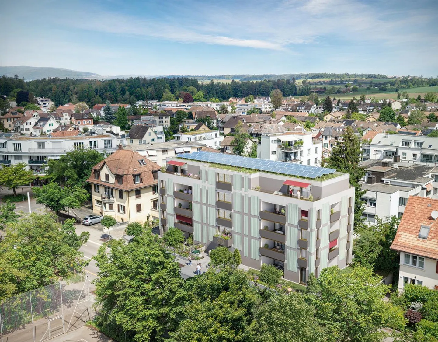 Schöne 3.5 Zi-Gartenwohnung mit Gartenzugang und zwei Loggien - Foto 7 von 8