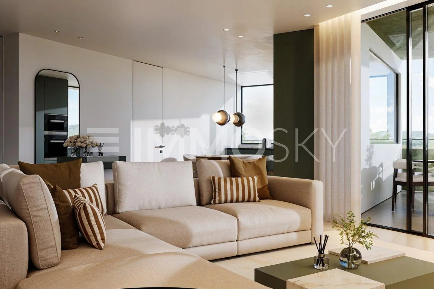 Spacious 4.5-room apartment in a new building on the top floor - Photo 3 of 5