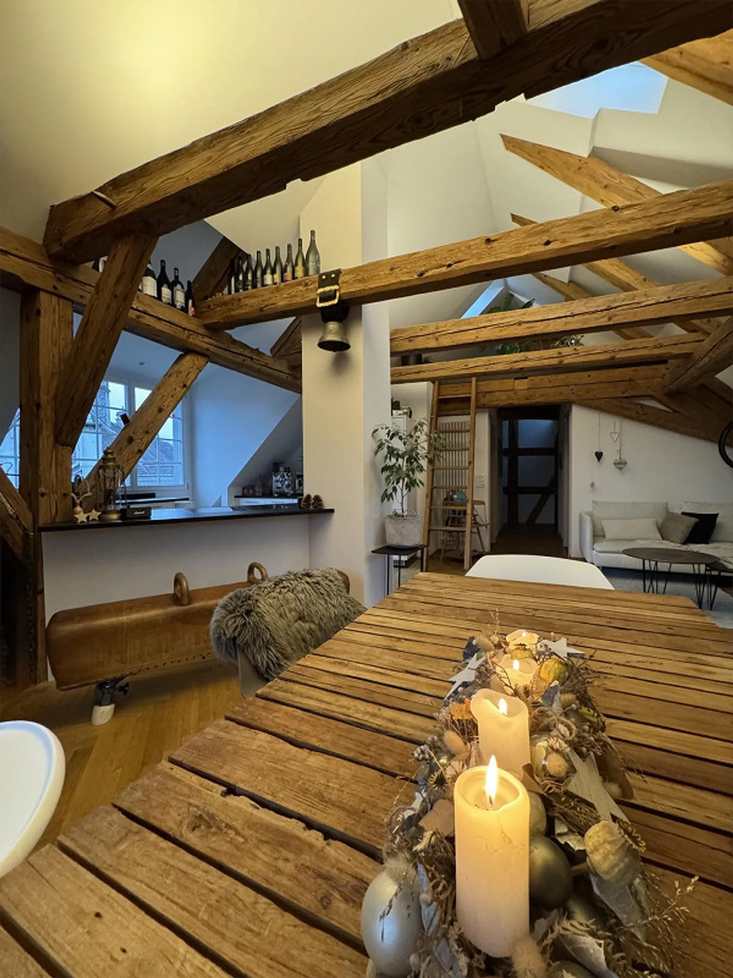 Stilvolles Apartment mit herrlicher Aussicht - Foto 2 von 10