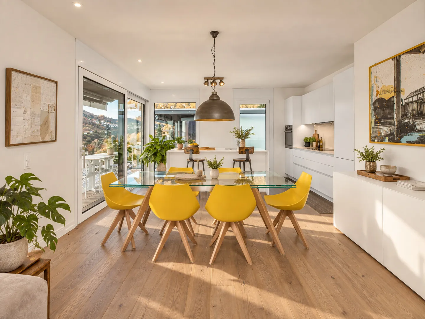 NEUES MÖBLIERTES PENTHOUSE MIT 4.5 ZIMMERN UND SEEBLICK IN ROVIO - Foto 3 von 11