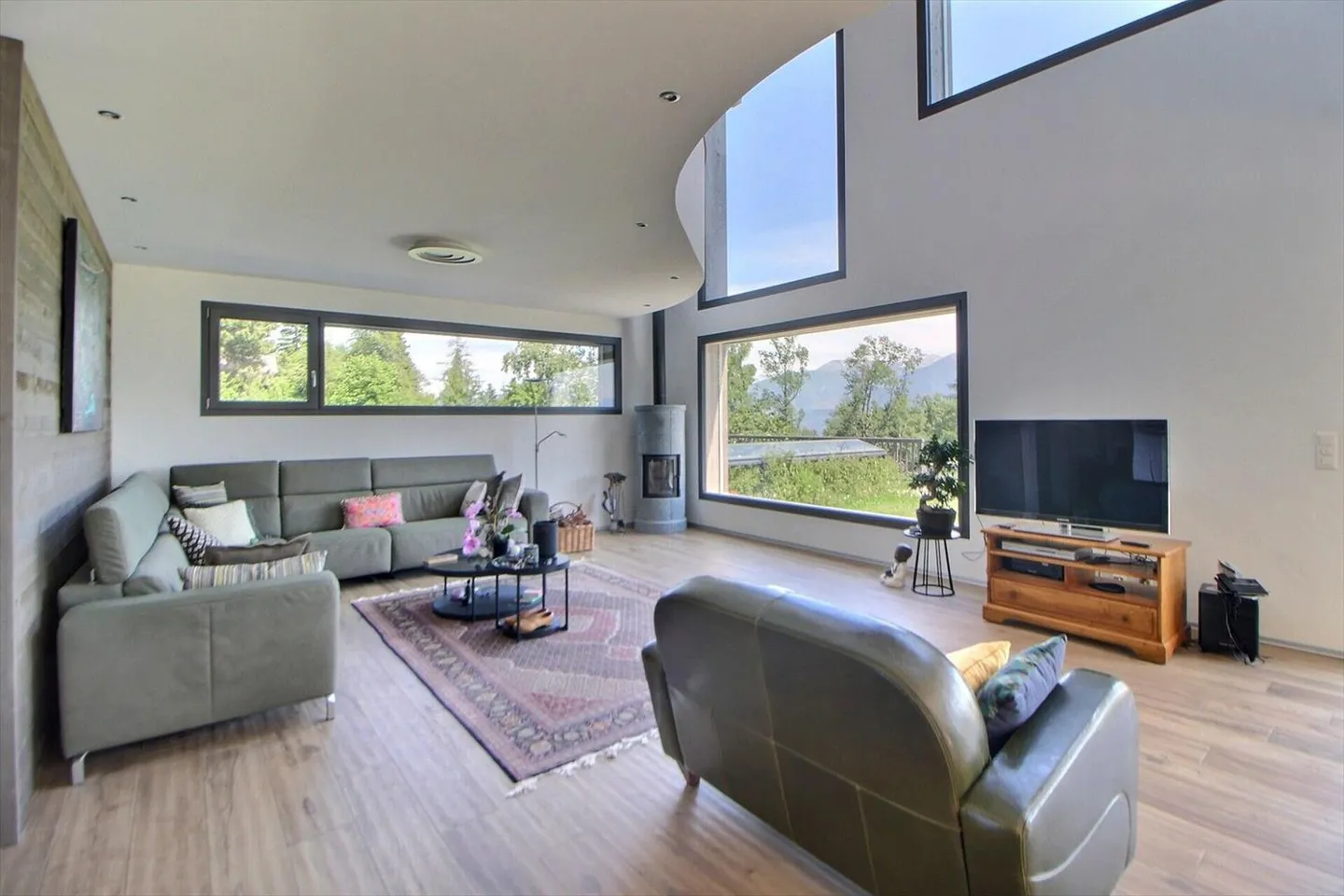 Chalet architettonico eccezionale a Mayens d'Arbaz - Lusso, natura e serenità - Foto 4 di 10
