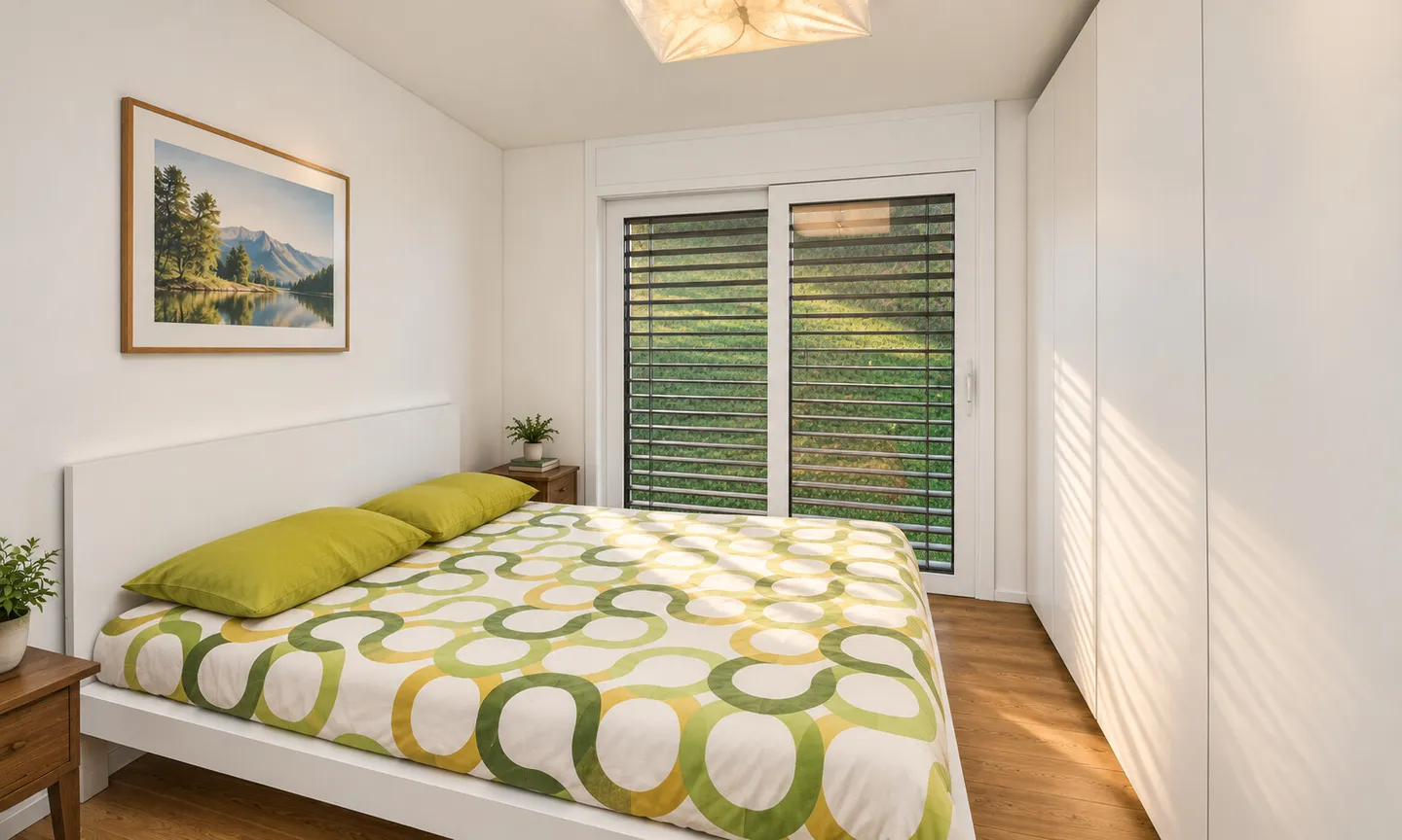 NEUES MÖBLIERTES PENTHOUSE MIT 4.5 ZIMMERN UND SEEBLICK IN ROVIO - Foto 8 von 11