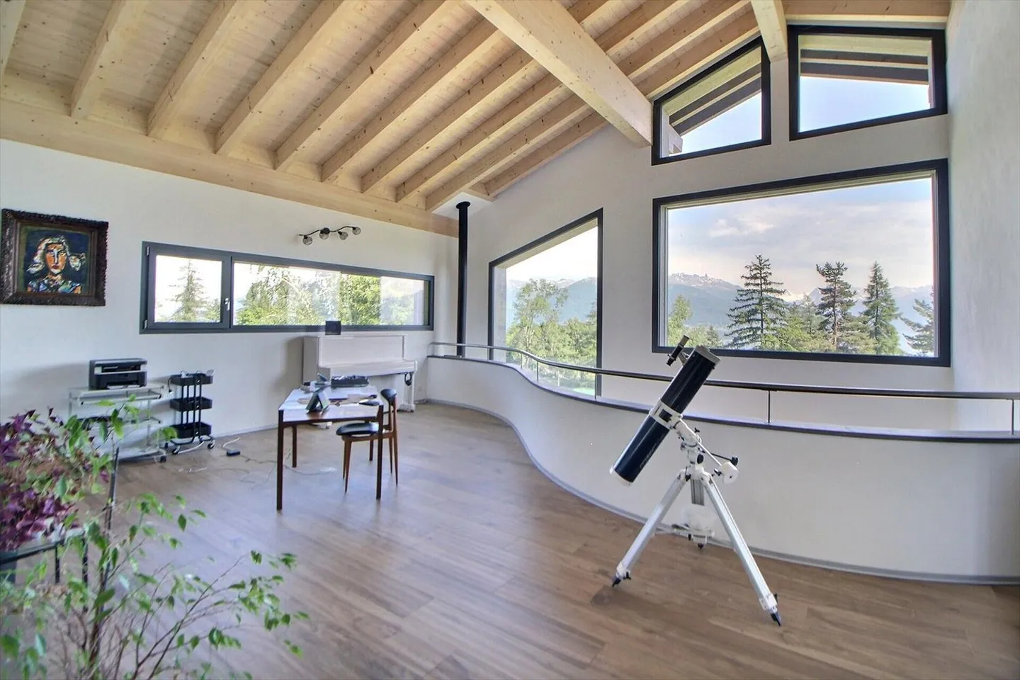 Chalet architettonico eccezionale a Mayens d'Arbaz - Lusso, natura e serenità - Foto 3 di 10