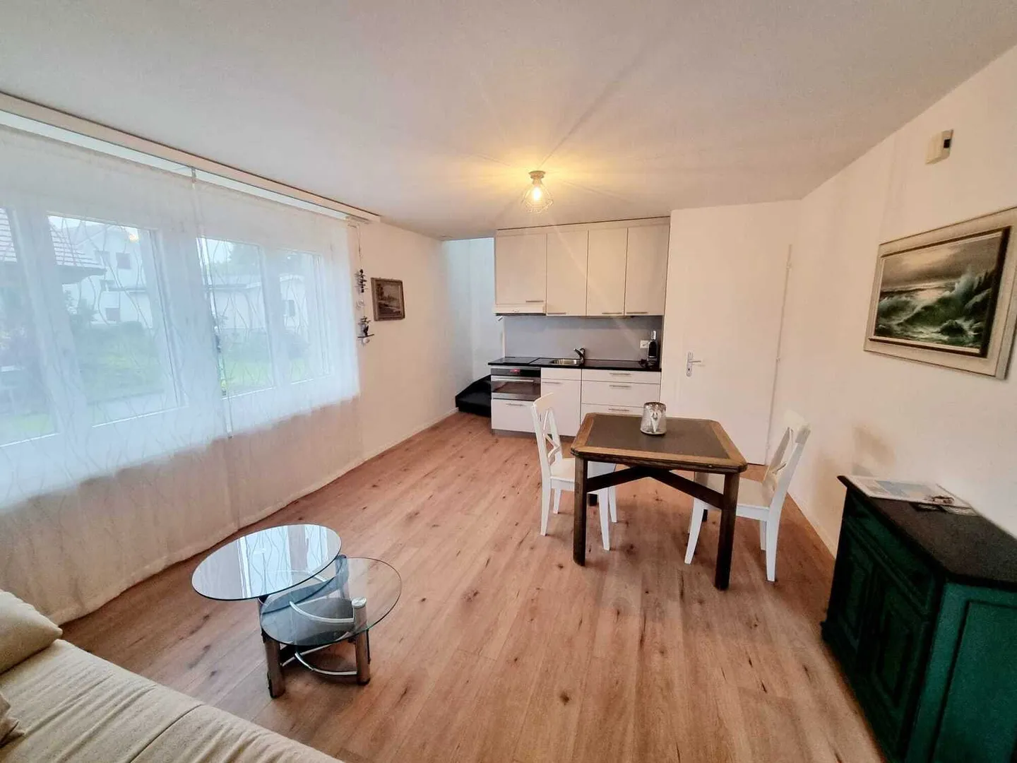 2 ZI-WOHNUNG IN FRAUBRUNNEN (BE), MÖBLIERT, TEMPORÄR - Foto 1 von 8