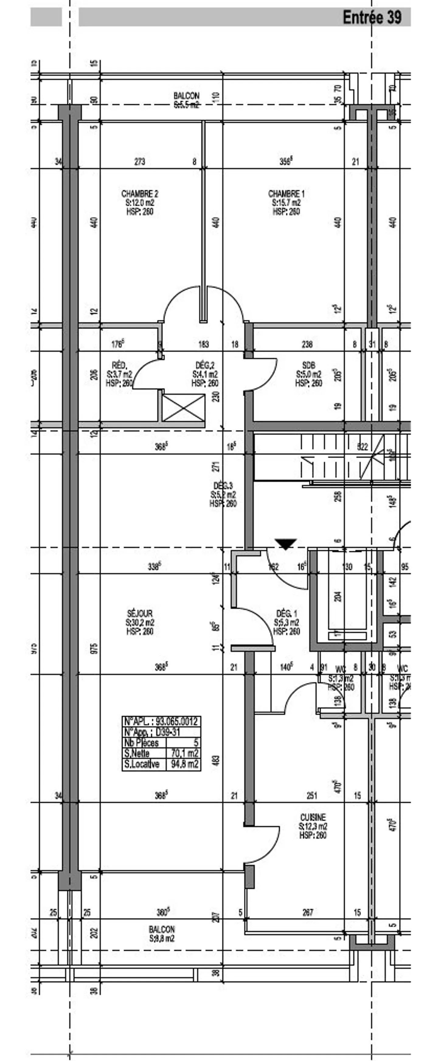 Appartement contemporain à la Tourelle - Photo 10 sur 11