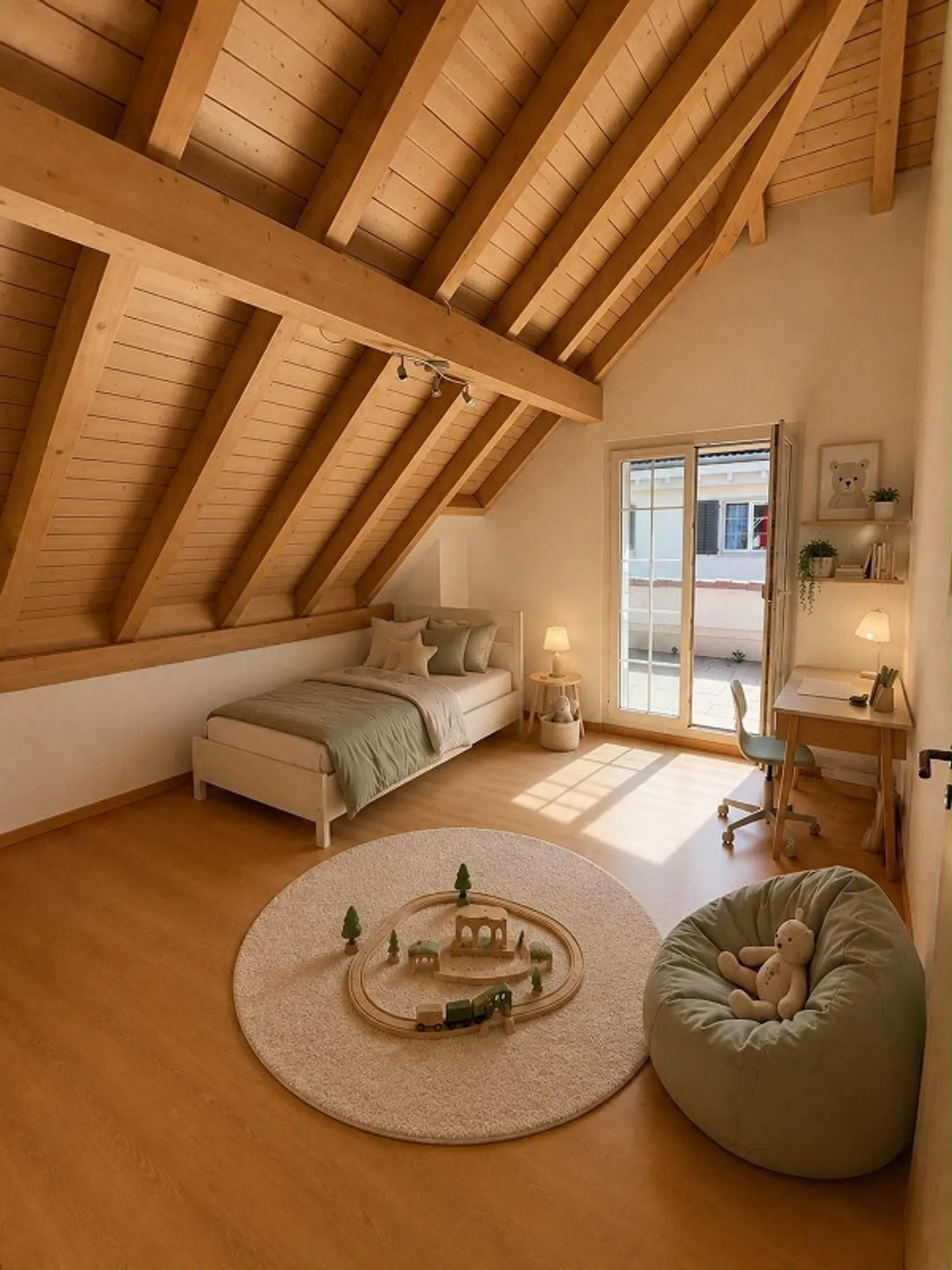 Charmante maison jumelée de 6,5 pièces dans un endroit calme à Buttikon SZ - Photo 11 sur 12