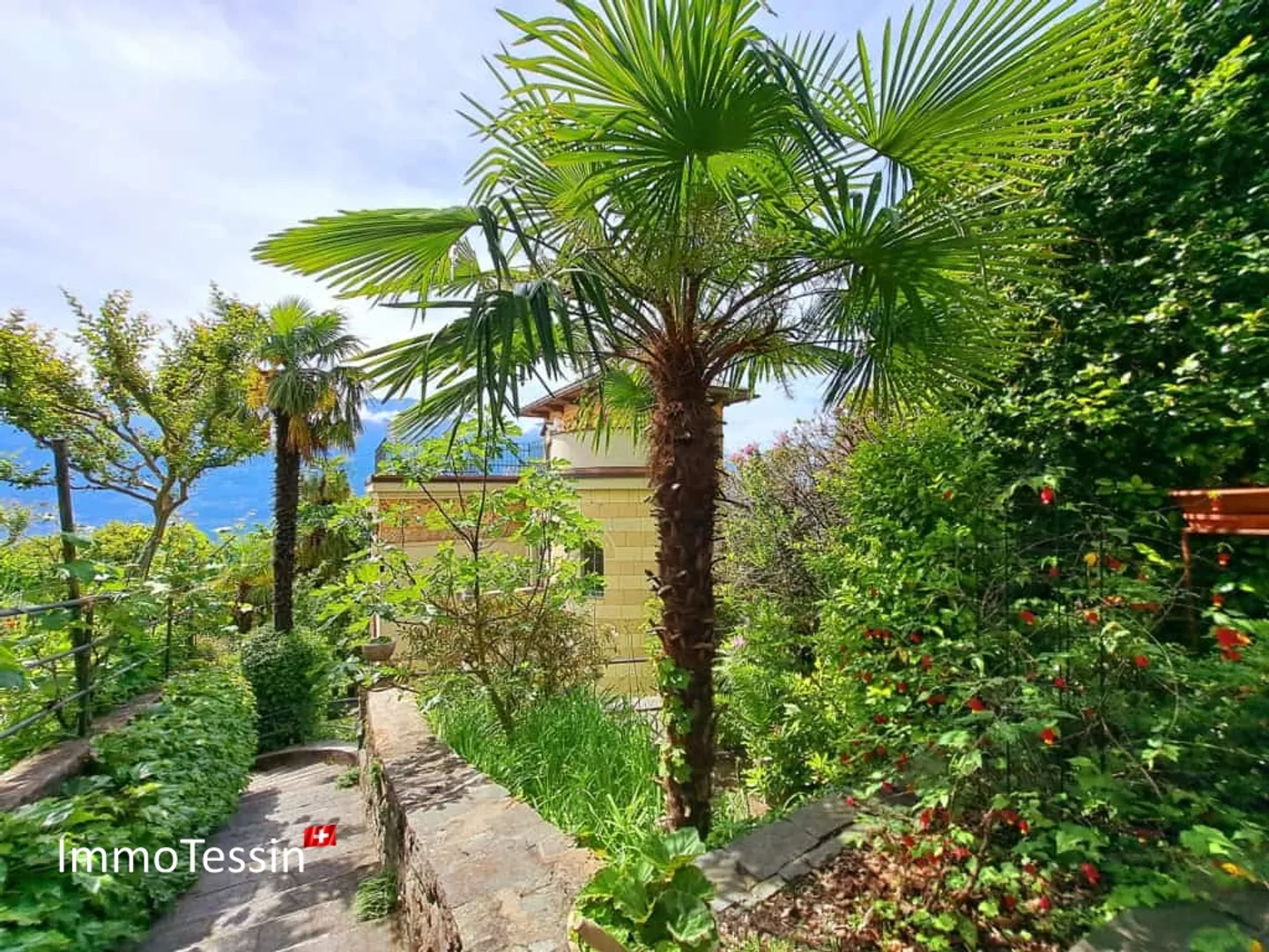 UNICO: Il Castello di Orselina, proprietà unica in posizione privilegiata con vista mozzafiato sul Lago Maggiore - Foto 5 di 13