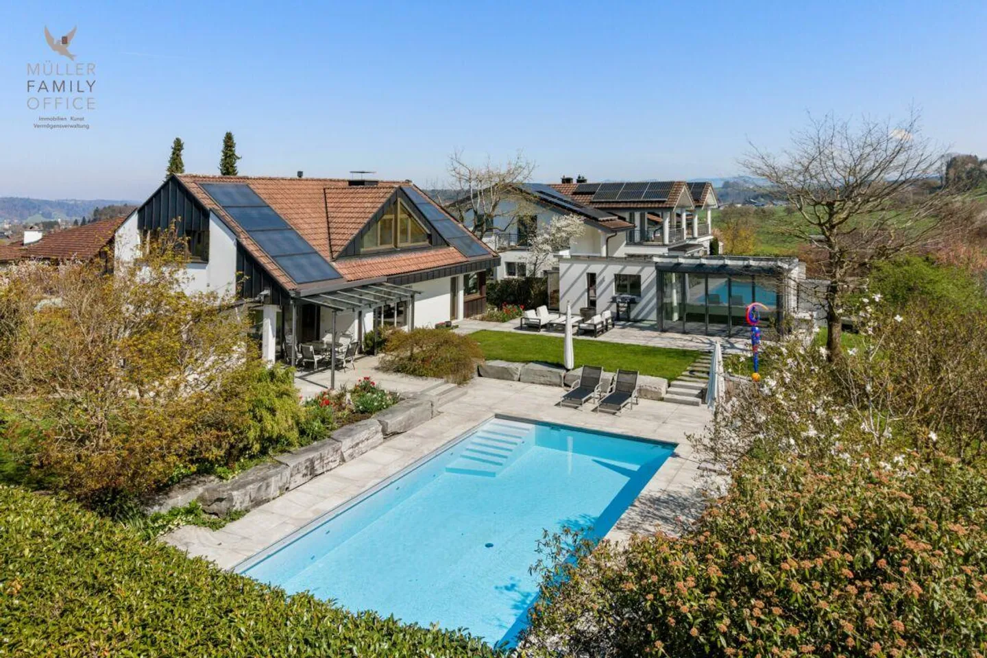 Elegant Single-Family Home with Dreamlike Garden and Pool Oasis - Photo 1 of 13