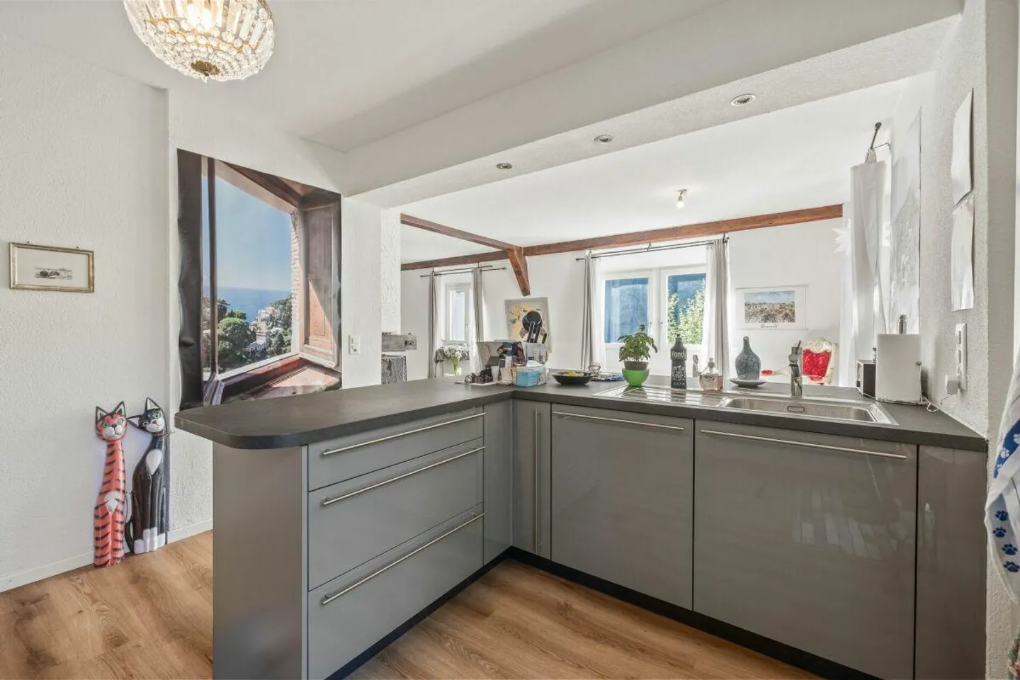 Casa bifamiliare con appartamento ai margini della zona edificabile - Foto 7 di 18