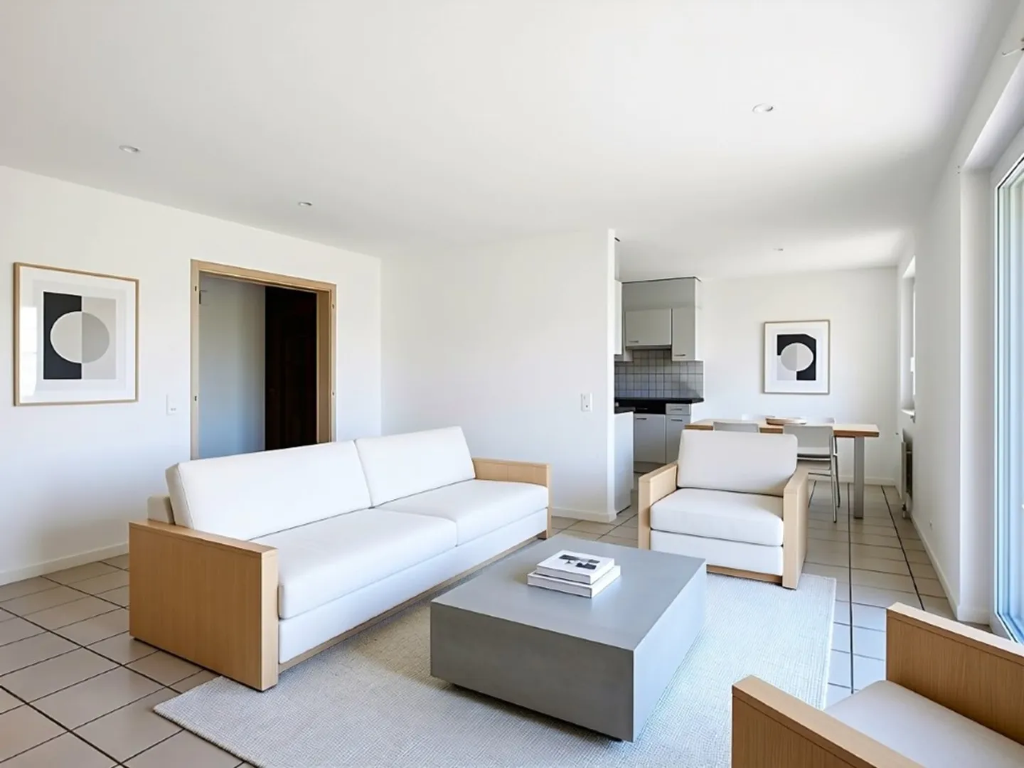 Spacious and bright, 4.5 rooms for rent from 1.09.26 - Photo 3 of 12