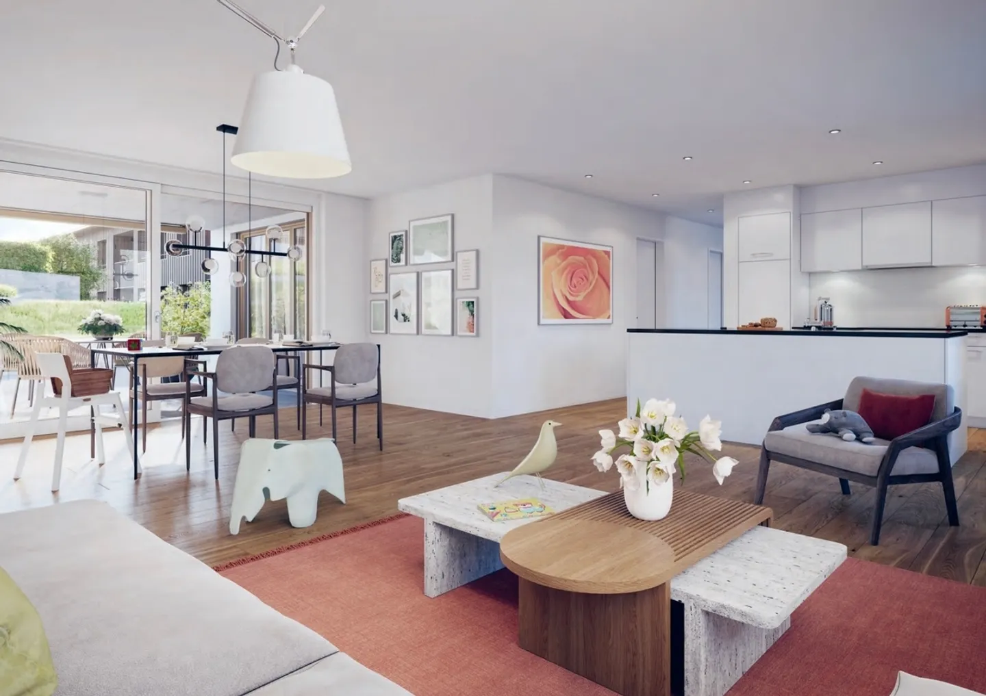 Appartement neuf de 4,5 pièces de haute qualité dans un emplacement privilégié - Muri AG - Photo 1 sur 5