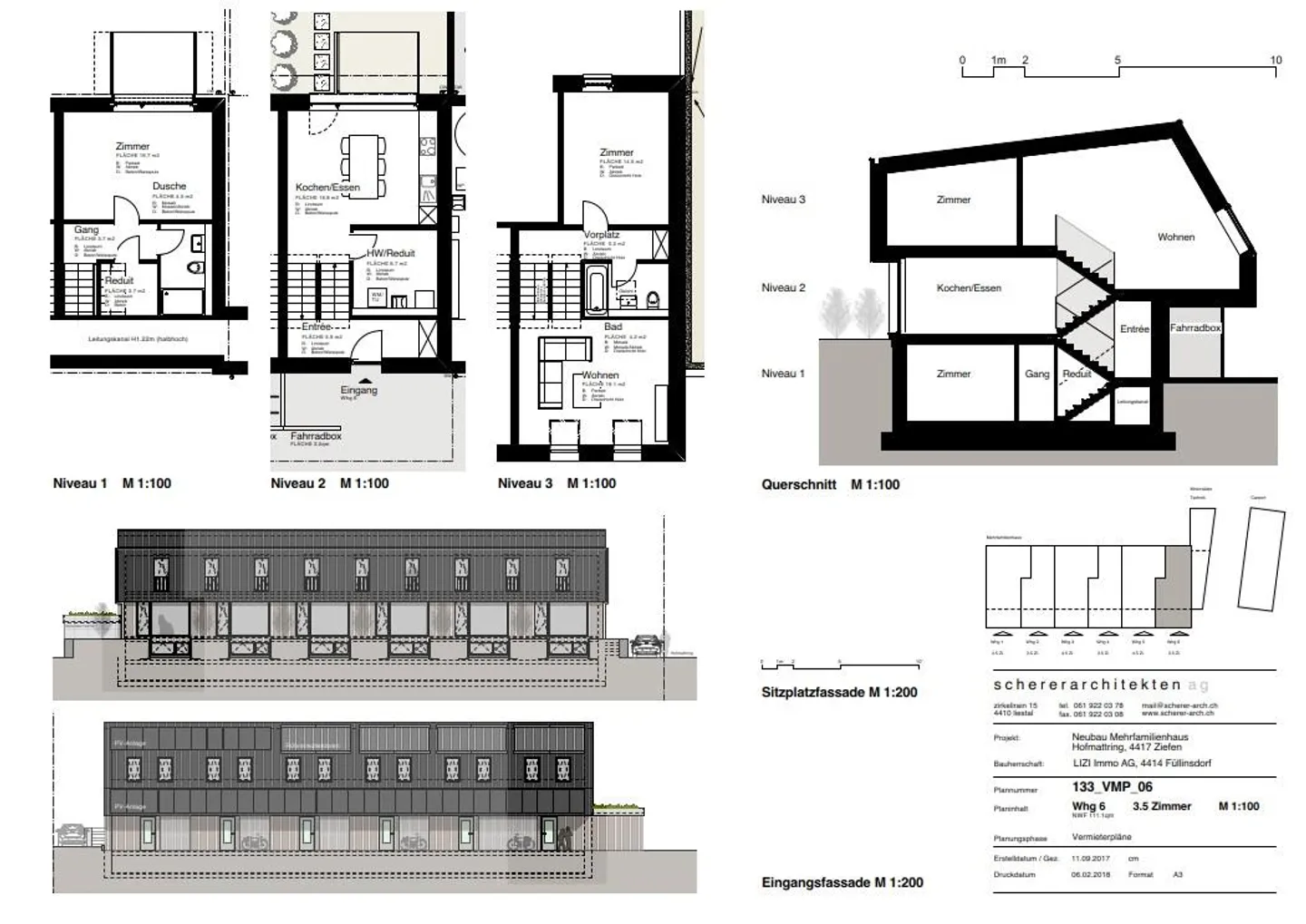 Modern 3.5-room terraced house in a quiet location in Ziefen - Photo 12 of 12