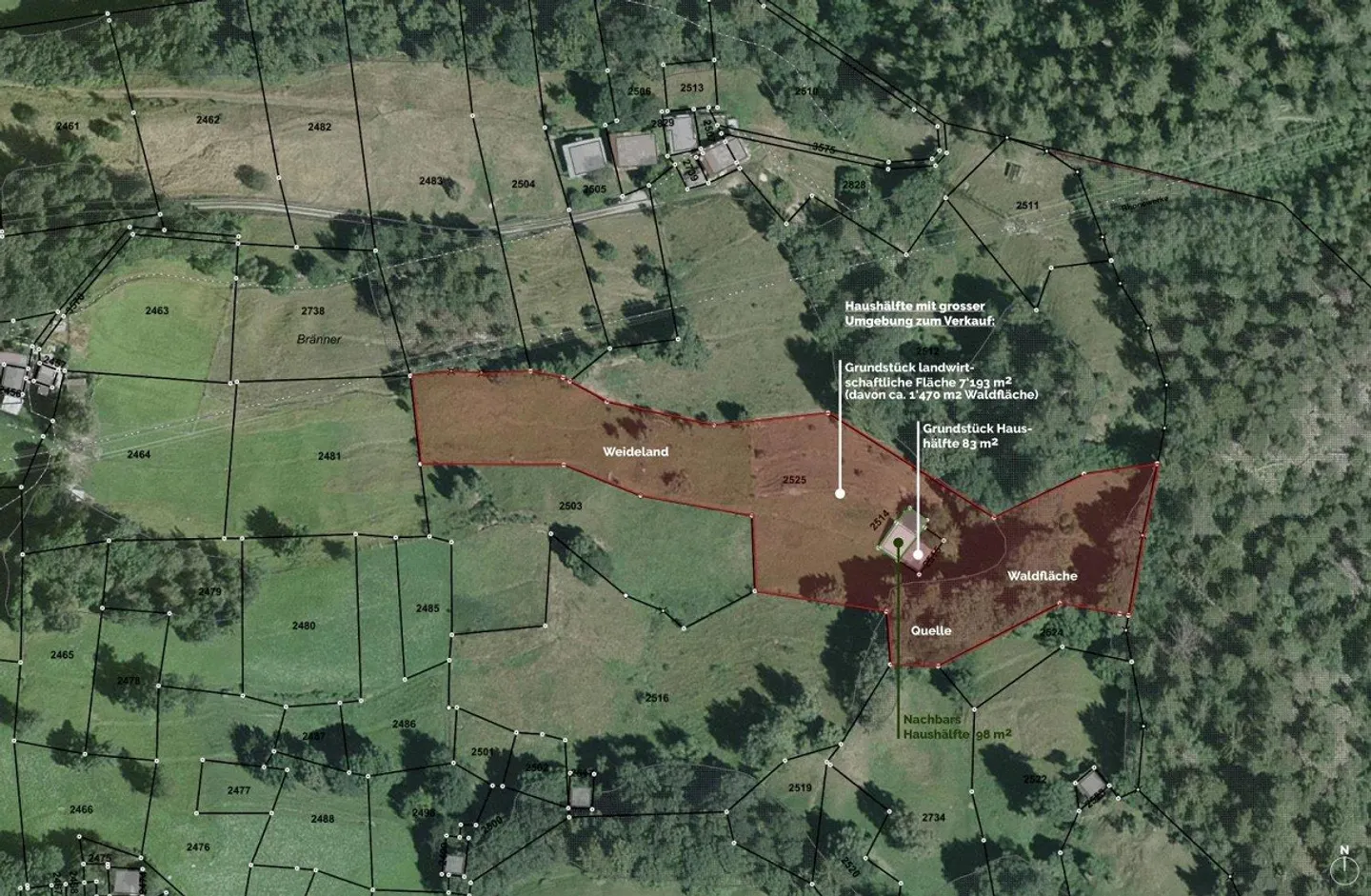 Half House in a Secluded Location with Plenty of Surroundings - Photo 12 of 13