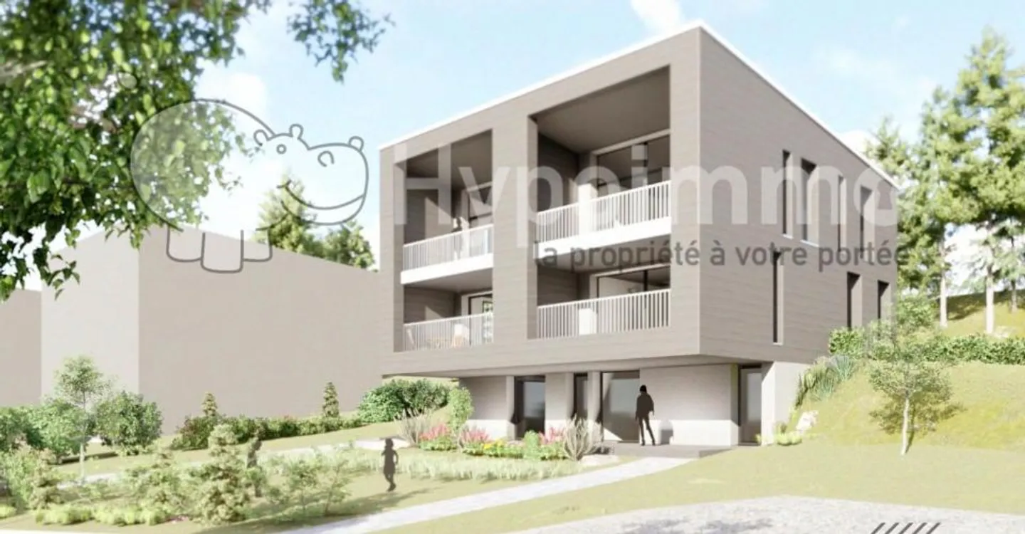 Zwei Minergie-Doppelhaushälften zu bauen - Foto 1 von 6