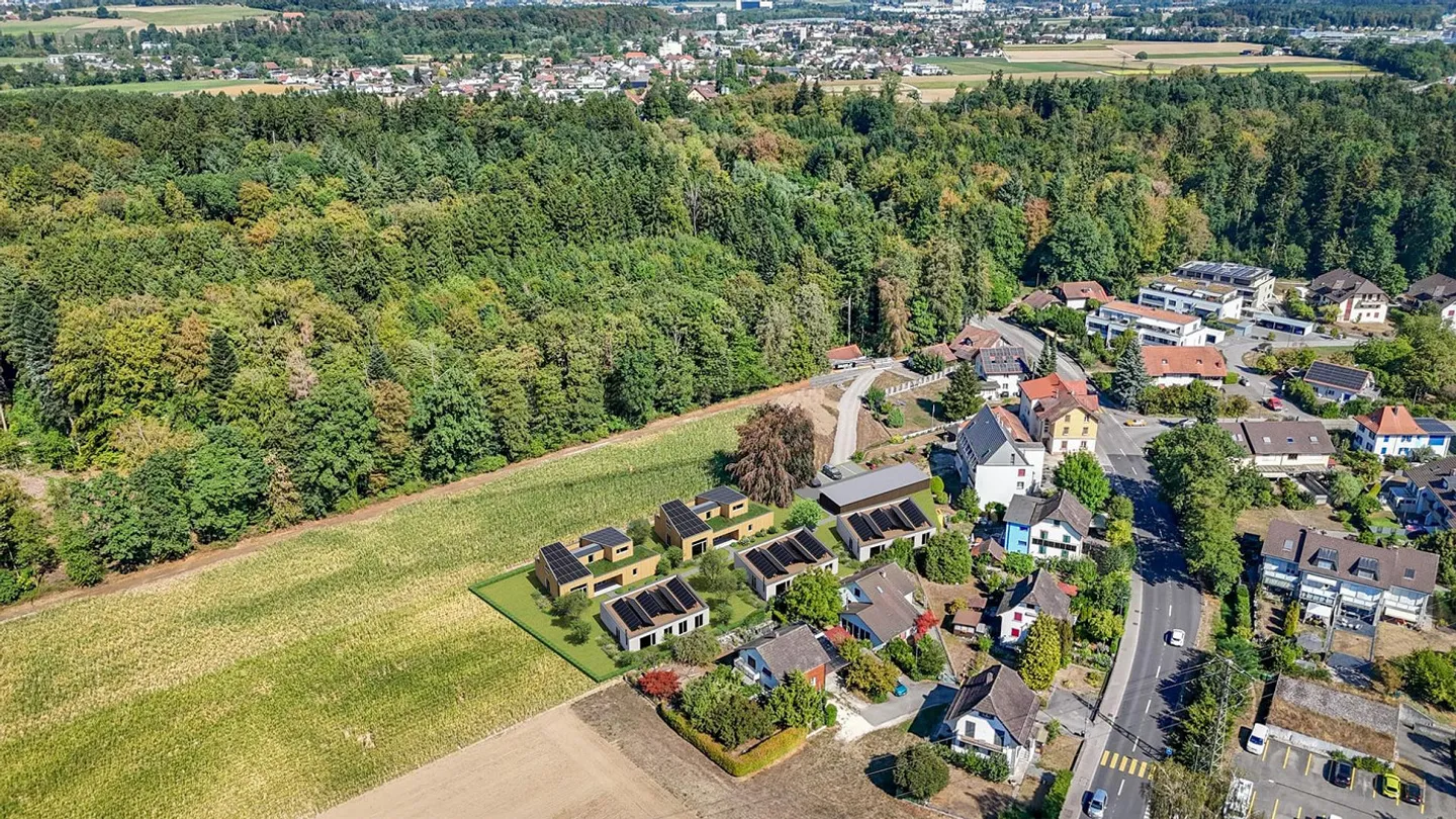 Moderner Duplex in der Natur - Foto 4 von 8