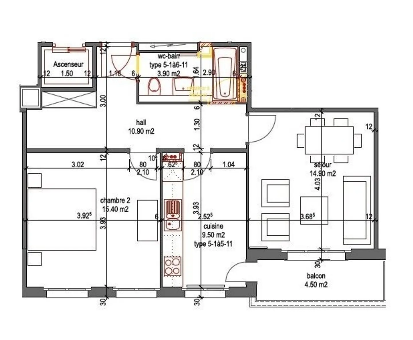 Bel appartement proche du centre-ville! - Photo 6 sur 6